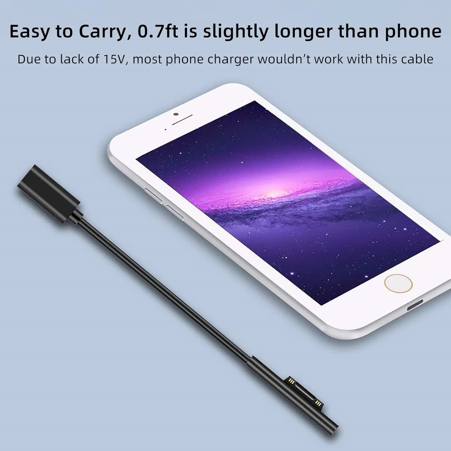 کابل شارژ سطحی به USB C سیسفی (USB-C مادگی، 20 سانتی متر)، سازگار با Microsoft Surface Pro 7/6/5/4/3 Go3/2/1 Laptop4/3/2/1، نیاز به شارژر USB-C 45W 15V/3A دارد کابل شارژ سطحی به USB C سیسفی (USB-C مادگی، 20 سانتی متر)، سازگار با Microsoft Surface Pro 7/6/5/4/3 Go3/2/1 Laptop4/3/2/1، نیاز به شارژر USB-C 45W 15V/3A دارد