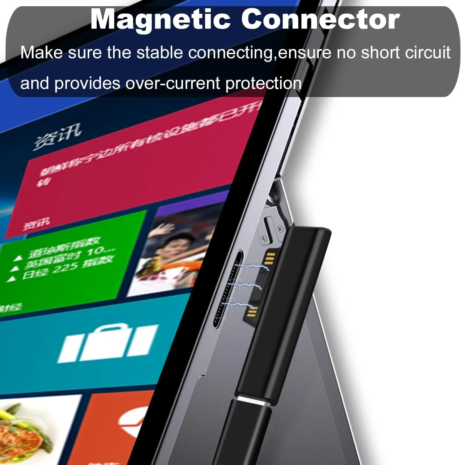 شارژر SANMUGEED برای Microsoft Surface Pro، سازگار با Microsoft Surface Pro X/7/6/5/4، Surface Laptop3/2/1، Surface Go/Book/Laptop (A) شارژر SANMUGEED برای Microsoft Surface Pro، سازگار با Microsoft Surface Pro X/7/6/5/4، Surface Laptop3/2/1، Surface Go/Book/Laptop (A)