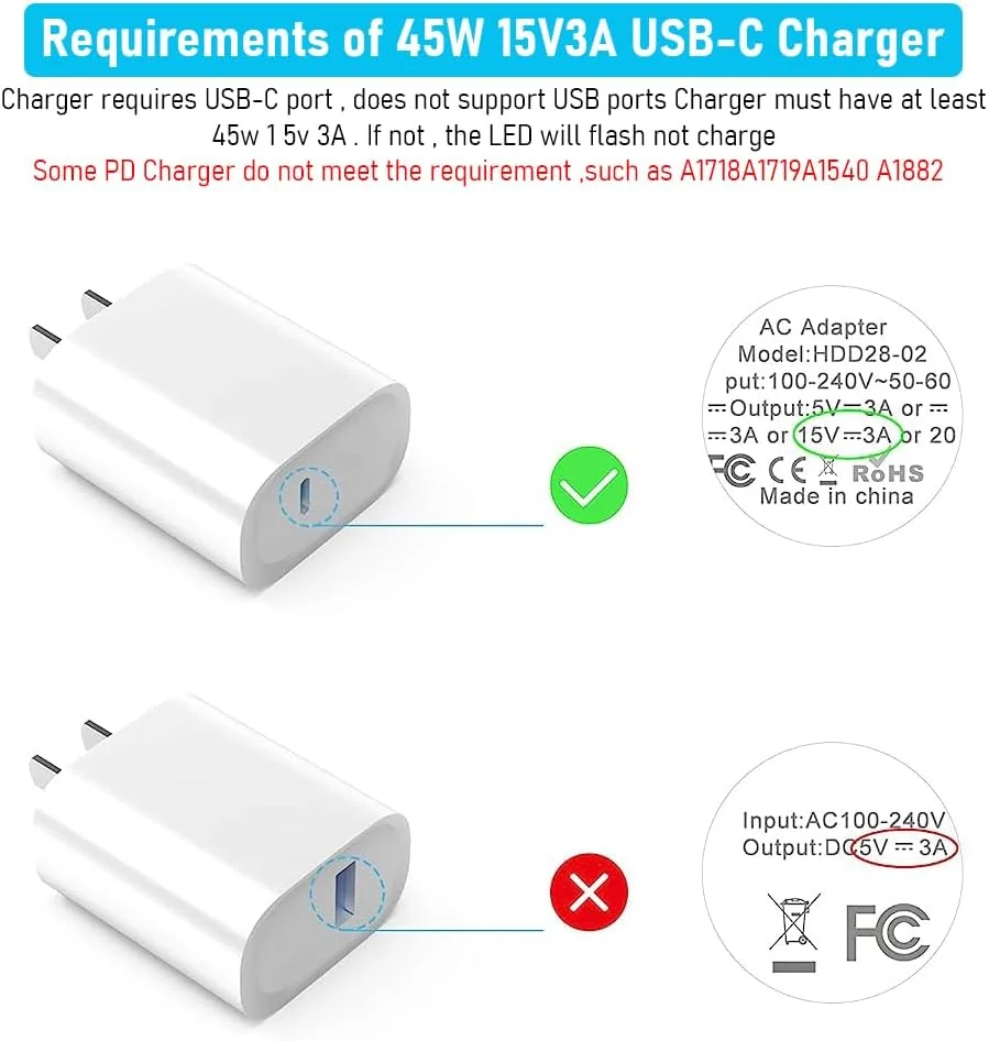 کابل شارژ سریع USB C ELEPHANTBOAT® برای سرفیس لپ تاپ، کابل برق مغناطیسی 5.9 فوتی سازگار با سرفیس پرو 7/6/5/4/3، گو 2 لپ تاپ 1/2/3 آداپتور شارژر 45 وات 15 ولت/3 آمپر کابل شارژ سریع USB C ELEPHANTBOAT® برای سرفیس لپ تاپ، کابل برق مغناطیسی 5.9 فوتی سازگار با سرفیس پرو 7/6/5/4/3، گو 2 لپ تاپ 1/2/3 آداپتور شارژر 45 وات 15 ولت/3 آمپر