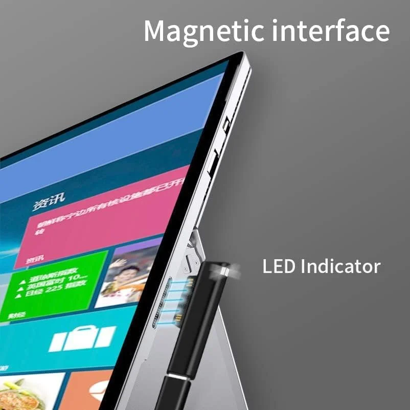 تبدیل خزنه برای اتصال شارژر USB C، سازگار با Microsoft Surface Pro 7/6/5/4/3 Go 1/2 Surface Laptop 4/3/2/1، کار با منبع تغذیه 45W 15V3A USBC و کابل 3A USB-C (2 عدد) تبدیل خزنه برای اتصال شارژر USB C، سازگار با Microsoft Surface Pro 7/6/5/4/3 Go 1/2 Surface Laptop 4/3/2/1، کار با منبع تغذیه 45W 15V3A USBC و کابل 3A USB-C (2 عدد)