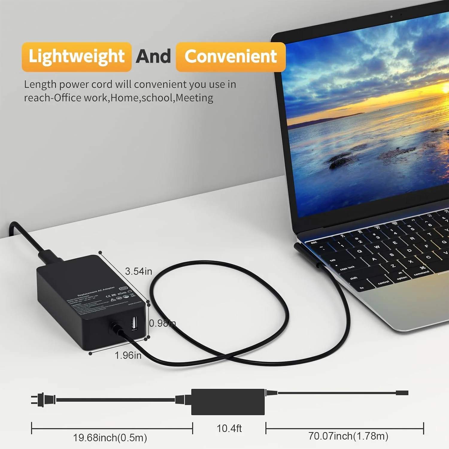 شارژر لپ تاپ آداپتور AC مدل LJO-EEIH 65W برای Microsoft Surface Pro 3 Pro 4 Pro 5 Pro 6 Surface Go Surface Book شارژر قابل حمل منبع تغذیه شارژر لپ تاپ آداپتور AC مدل LJO-EEIH 65W برای Microsoft Surface Pro 3 Pro 4 Pro 5 Pro 6 Surface Go Surface Book شارژر قابل حمل منبع تغذیه