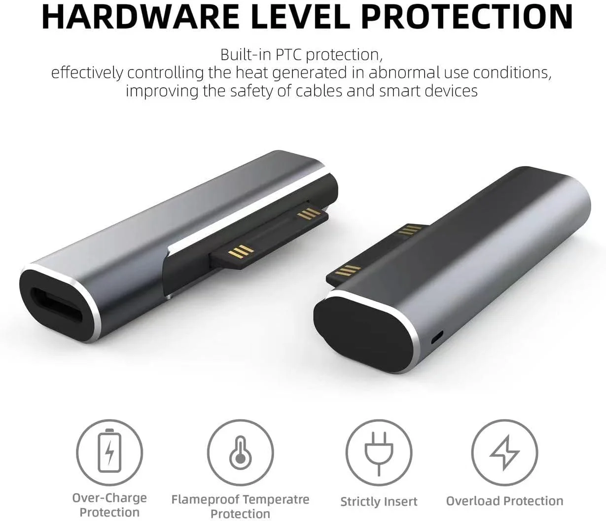 آداپتور شارژ کانکتور سرفیس به USB-C هیهیبی، DC15V 102W Type C مادگی به سرفیس نری برای مایکروسافت پرو 7/6/5/4، سرفیس لپتاپ 3/2/1، سرفیس گو، سرفیس بوک آداپتور شارژ کانکتور سرفیس به USB-C هیهیبی، DC15V 102W Type C مادگی به سرفیس نری برای مایکروسافت پرو 7/6/5/4، سرفیس لپتاپ 3/2/1، سرفیس گو، سرفیس بوک