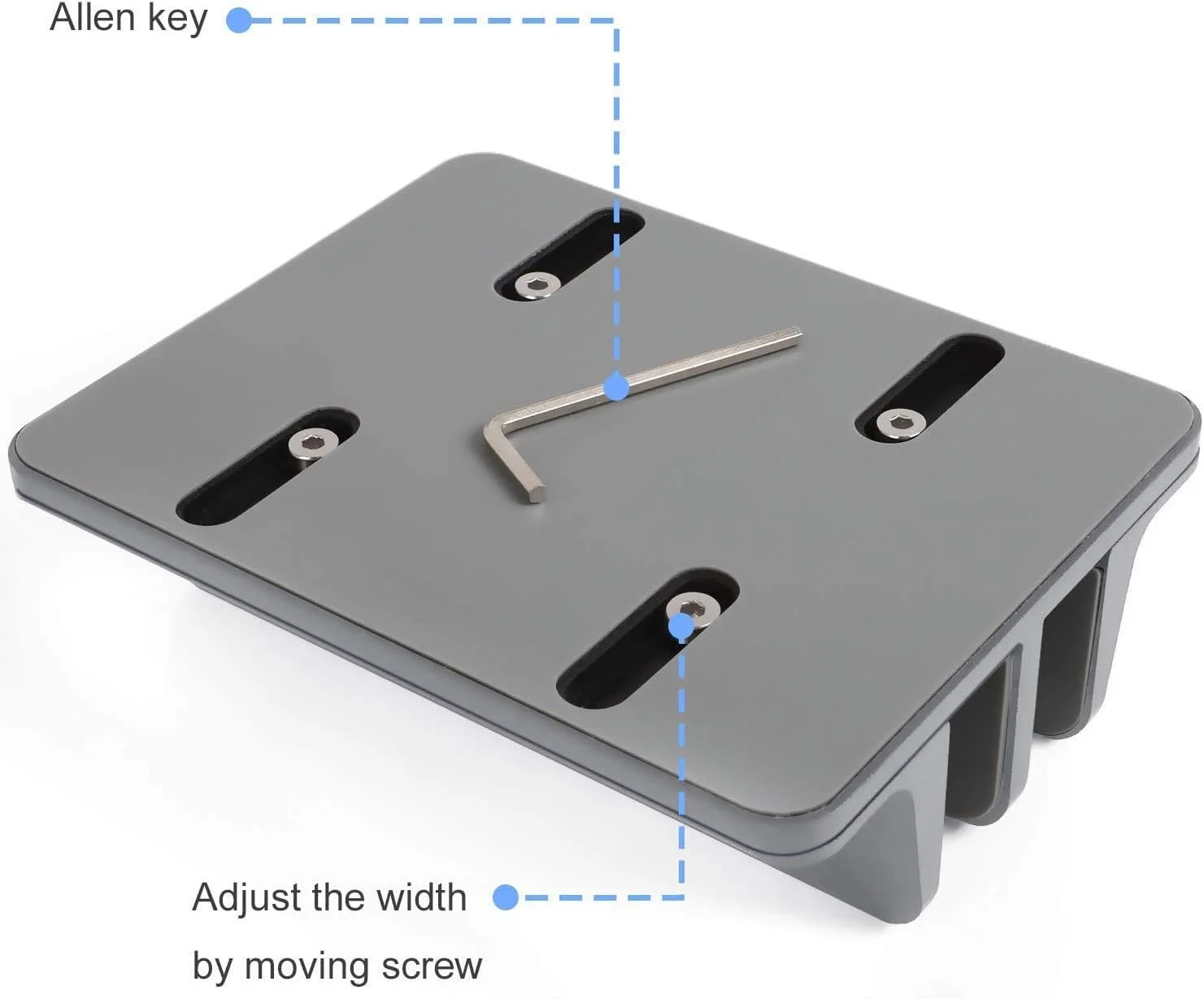 پایه نگهدارنده عمودی لپ تاپ Smilee، پایه رومیزی قابل تنظیم نگهدارنده لپ تاپ (تا 17.3 اینچ) سازگار با تمام MacBook Pro/Air/Microsoft Surface (2 اسلات، خاکستری) پایه نگهدارنده عمودی لپ تاپ Smilee، پایه رومیزی قابل تنظیم نگهدارنده لپ تاپ (تا 17.3 اینچ) سازگار با تمام MacBook Pro/Air/Microsoft Surface (2 اسلات، خاکستری)