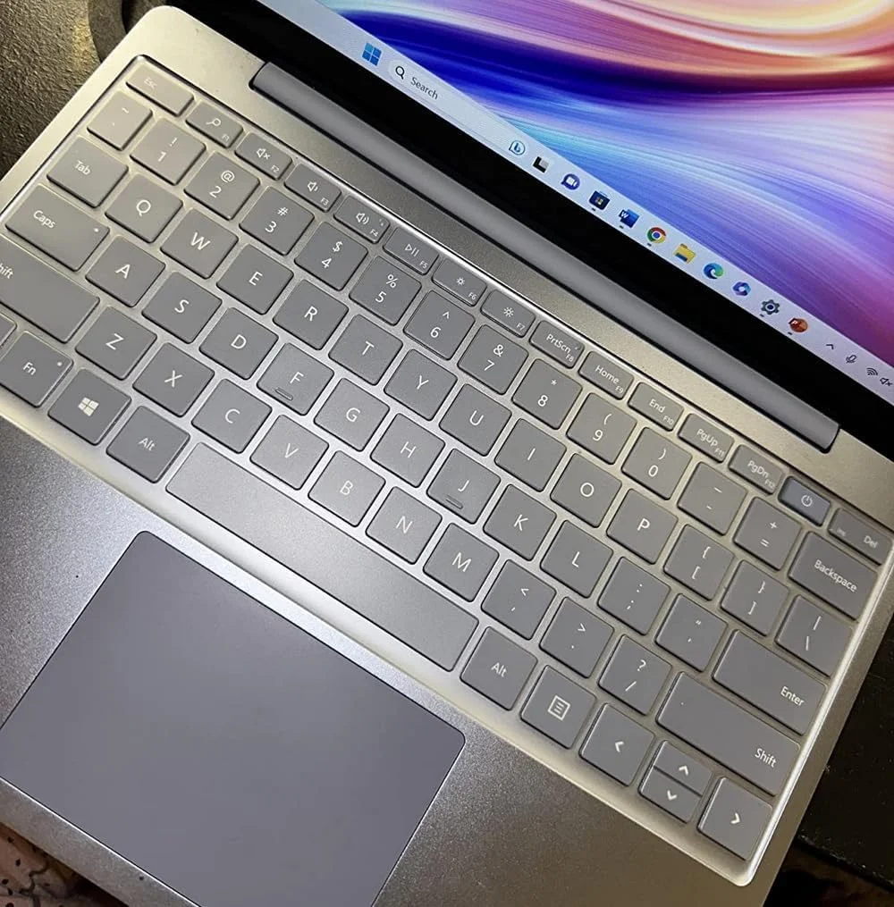 محافظ کیبورد eWINNER برای لپ تاپ 2024 Microsoft Surface 7 (نسل هفتم Copilot+ PC) 13.8 اینچی 2036/Surface Laptop 7 15 اینچی 2037، محافظ صفحه کلید با طرح بندی انگلیسی ایالات متحده (شفاف) محافظ کیبورد eWINNER برای لپ تاپ 2024 Microsoft Surface 7 (نسل هفتم Copilot+ PC) 13.8 اینچی 2036/Surface Laptop 7 15 اینچی 2037، محافظ صفحه کلید با طرح بندی انگلیسی ایالات متحده (شفاف)
