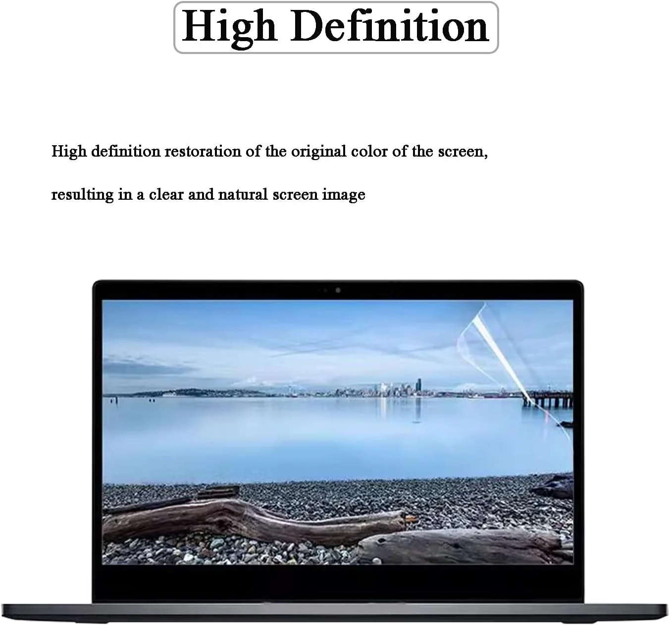 محافظ صفحه نمایش فیلم PET دو عددی eWINNER برای لپ تاپ 13.5 اینچی Microsoft Surface Laptop 6/Laptop5/Laptop4/Laptop3/Laptop2، مقاوم در برابر خراش فوق العاده شفاف (فیلم PET، 13.5 اینچ)