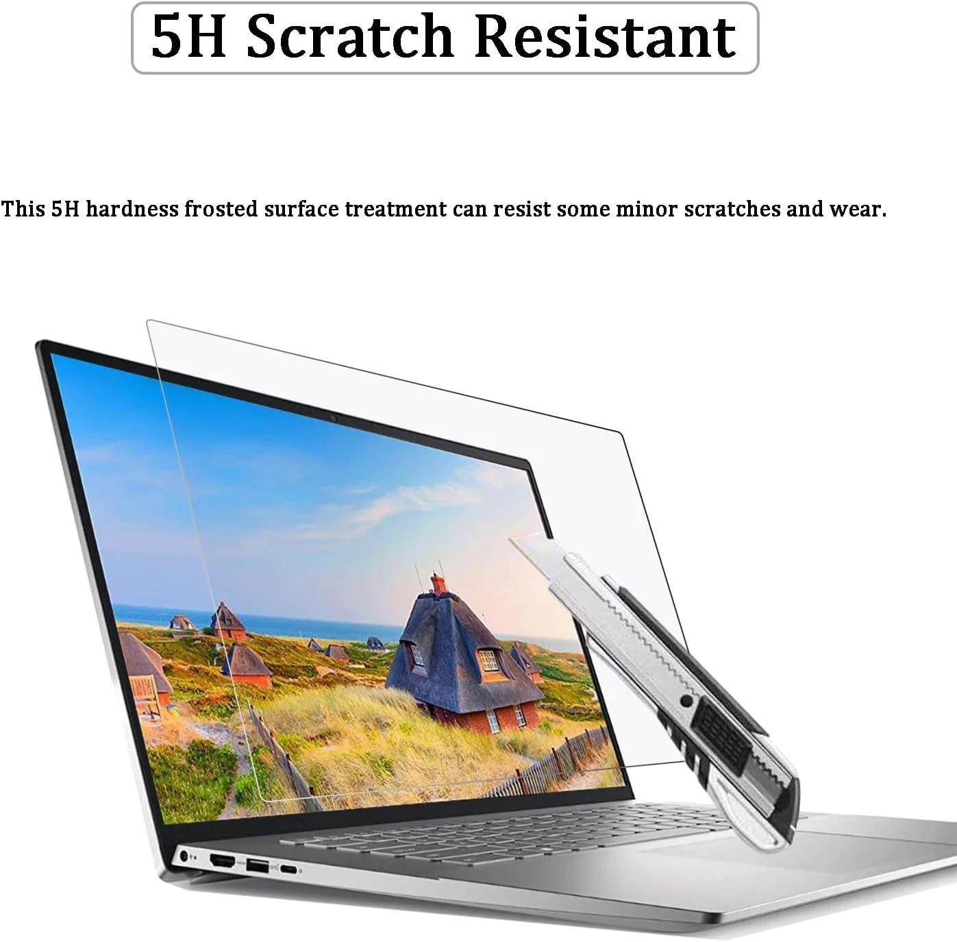 محافظ صفحه نمایش فیلم PET دو عددی eWINNER برای لپ تاپ 13.5 اینچی Microsoft Surface Laptop 6/Laptop5/Laptop4/Laptop3/Laptop2، مقاوم در برابر خراش فوق العاده شفاف (فیلم PET، 13.5 اینچ)