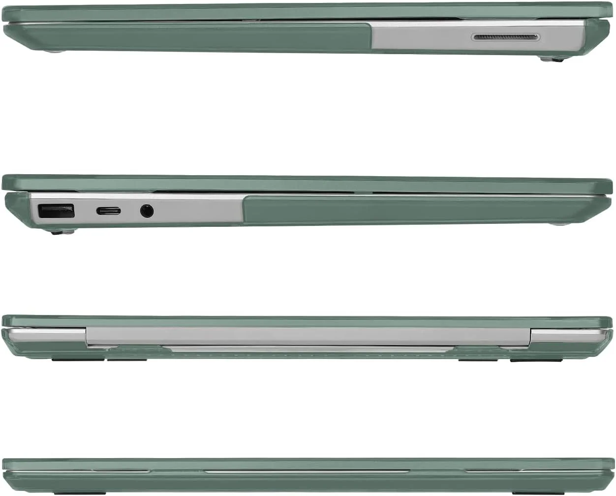 کیف محافظ موسیسو سازگار با مایکروسافت Surface Laptop Go 3/2/1 12.4 اینچی مدل های 2023-2020 (مدل ها: 2013 و 1943)، کیف محافظ پلاستیکی سخت، روکش کیبورد و محافظ صفحه نمایش، سبز زمردی کیف محافظ موسیسو سازگار با مایکروسافت Surface Laptop Go 3/2/1 12.4 اینچی مدل های 2023-2020 (مدل ها: 2013 و 1943)، کیف محافظ پلاستیکی سخت، روکش کیبورد و محافظ صفحه نمایش، سبز زمردی