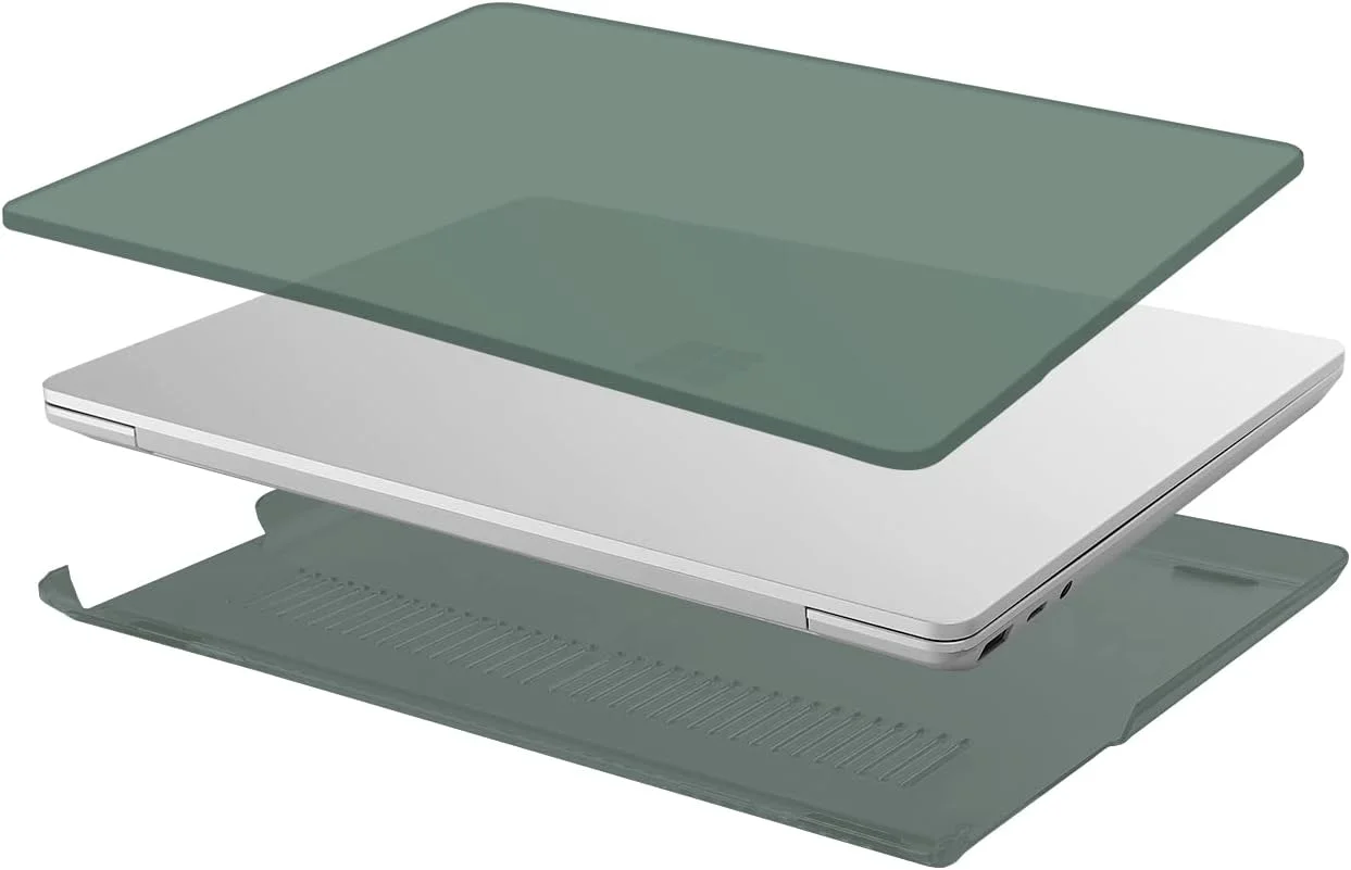 کیف محافظ موسیسو سازگار با مایکروسافت Surface Laptop Go 3/2/1 12.4 اینچی مدل های 2023-2020 (مدل ها: 2013 و 1943)، کیف محافظ پلاستیکی سخت، روکش کیبورد و محافظ صفحه نمایش، سبز زمردی کیف محافظ موسیسو سازگار با مایکروسافت Surface Laptop Go 3/2/1 12.4 اینچی مدل های 2023-2020 (مدل ها: 2013 و 1943)، کیف محافظ پلاستیکی سخت، روکش کیبورد و محافظ صفحه نمایش، سبز زمردی