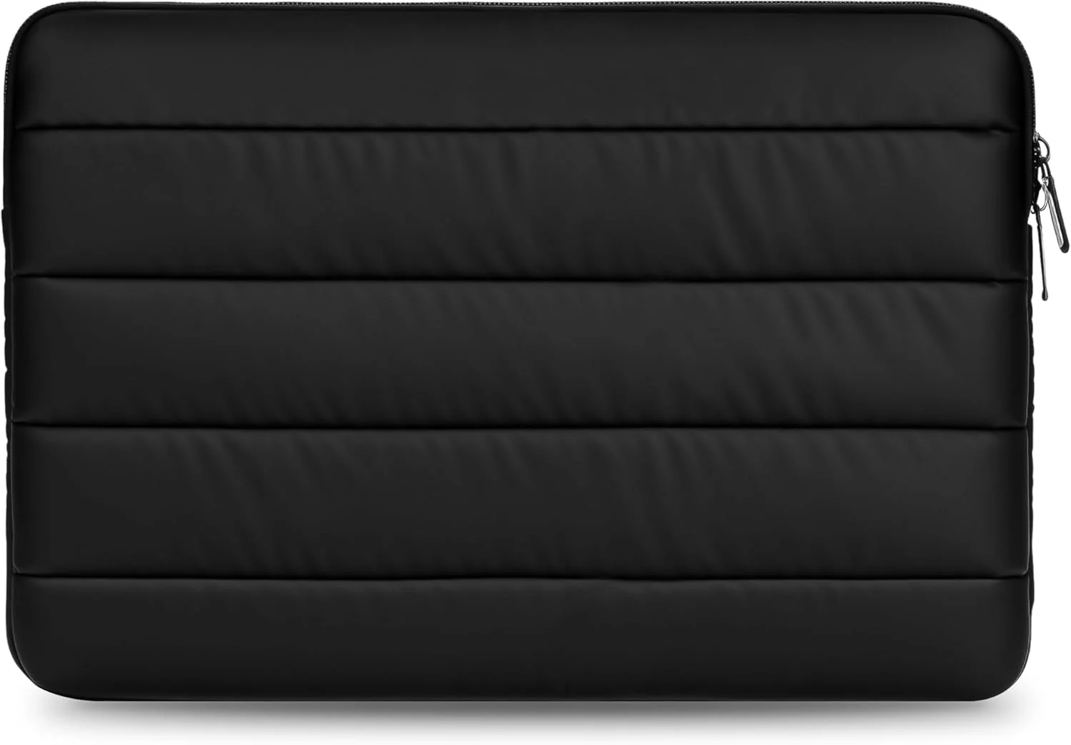 آستین محافظ پفی 360 درجه Geekria برای لپ‌تاپ 13.8 اینچی Microsoft Surface Laptop (2024) Copilot+ PC، 14 اینچی Lenovo ThinkPad X1 Carbon Gen 13، کیف پفی نرم لحافی (مشکی)