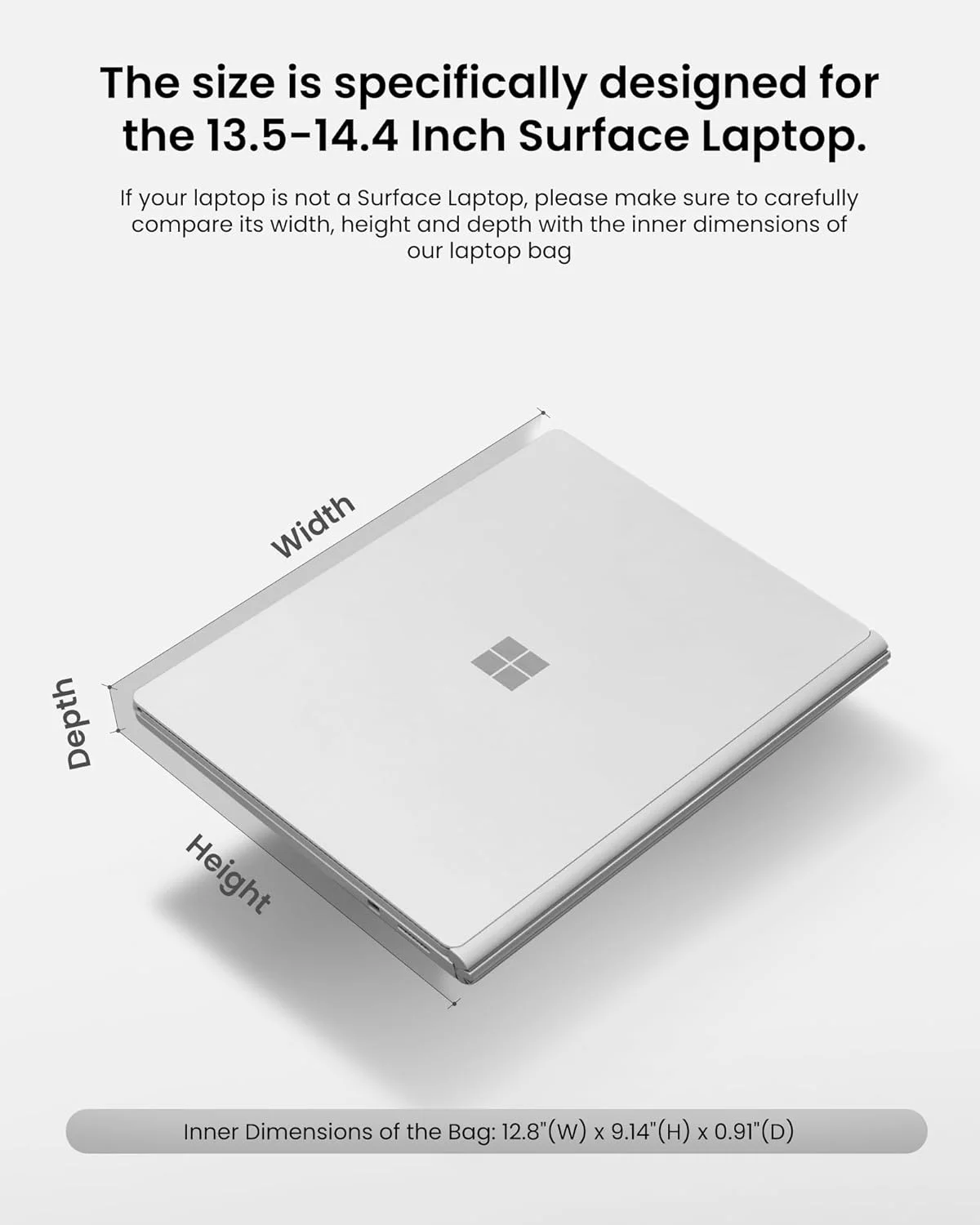 کیف محافظ لپ تاپ Tomtoc 360 درجه برای Microsoft Surface Book 2 13.5 اینچی، Surface Laptop 2017، کیف محافظ تبلت لپ تاپ 13 اینچی مقاوم در برابر نفوذ مایعات، ضد ضربه، آبی مشکی کیف محافظ لپ تاپ Tomtoc 360 درجه برای Microsoft Surface Book 2 13.5 اینچی، Surface Laptop 2017، کیف محافظ تبلت لپ تاپ 13 اینچی مقاوم در برابر نفوذ مایعات، ضد ضربه، آبی مشکی