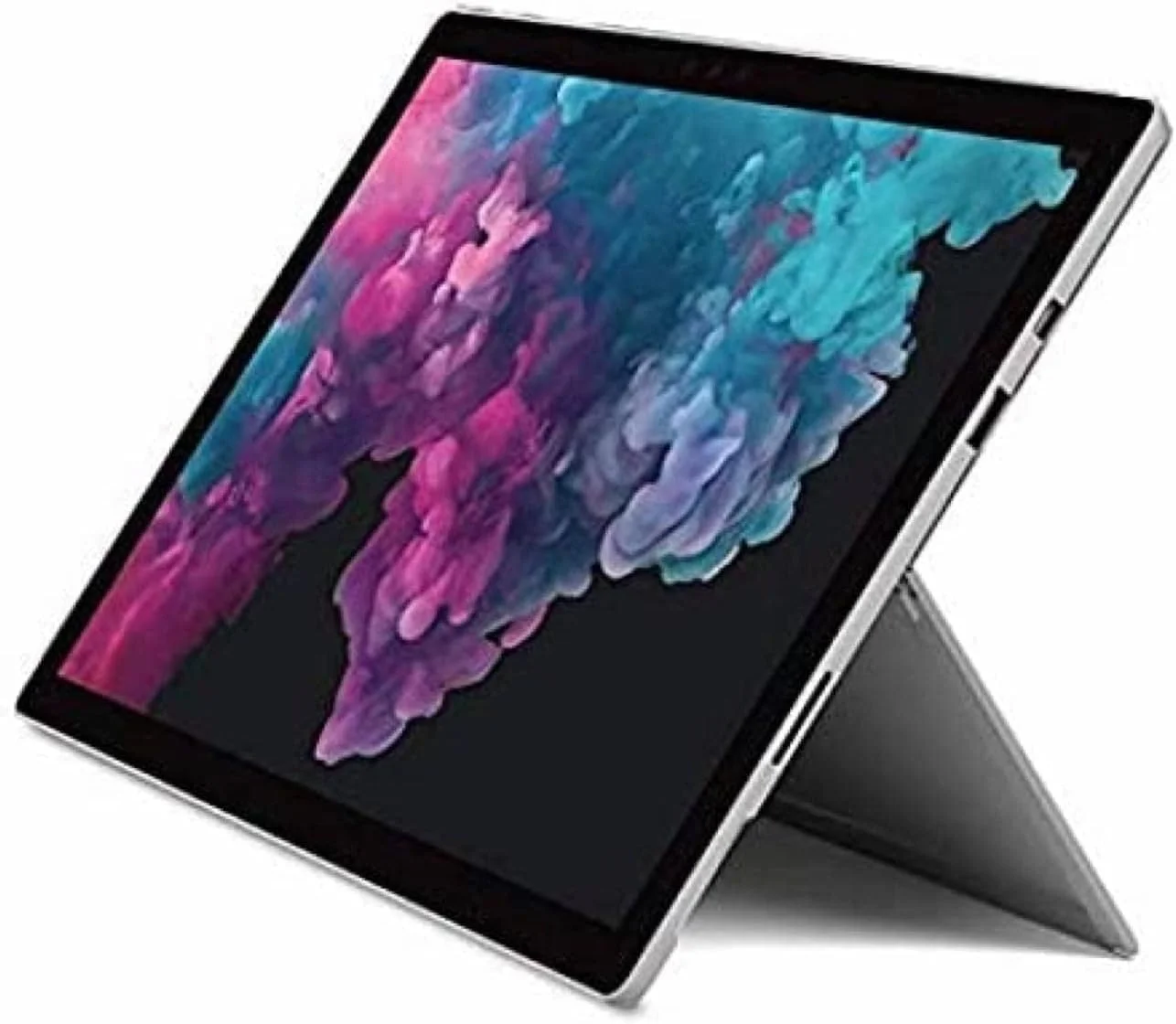 مایکروسافت Surface Pro 6 | رم 8 گیگابایت، SSD 256 گیگابایت، پردازنده Intel i5 | نسل 8 | همراه با شارژر و کیبورد برای تبلت مایکروسافت Surface (بازسازی شده)