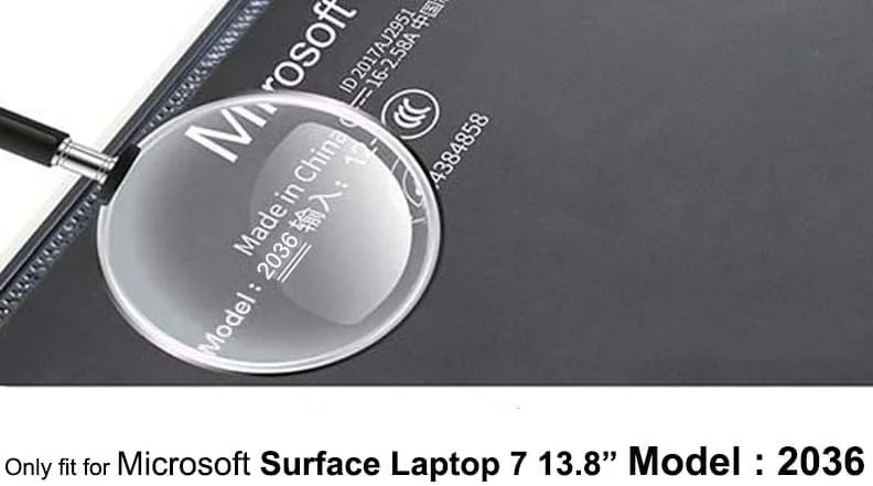 کاور محافظ سخت ضد خش مات Gruattreay سازگار با لپ تاپ 13.8 اینچی Microsoft Surface 7 مدل 2024 (مدل: 2036) (مشکی مات) کاور محافظ سخت ضد خش مات Gruattreay سازگار با لپ تاپ 13.8 اینچی Microsoft Surface 7 مدل 2024 (مدل: 2036) (مشکی مات)