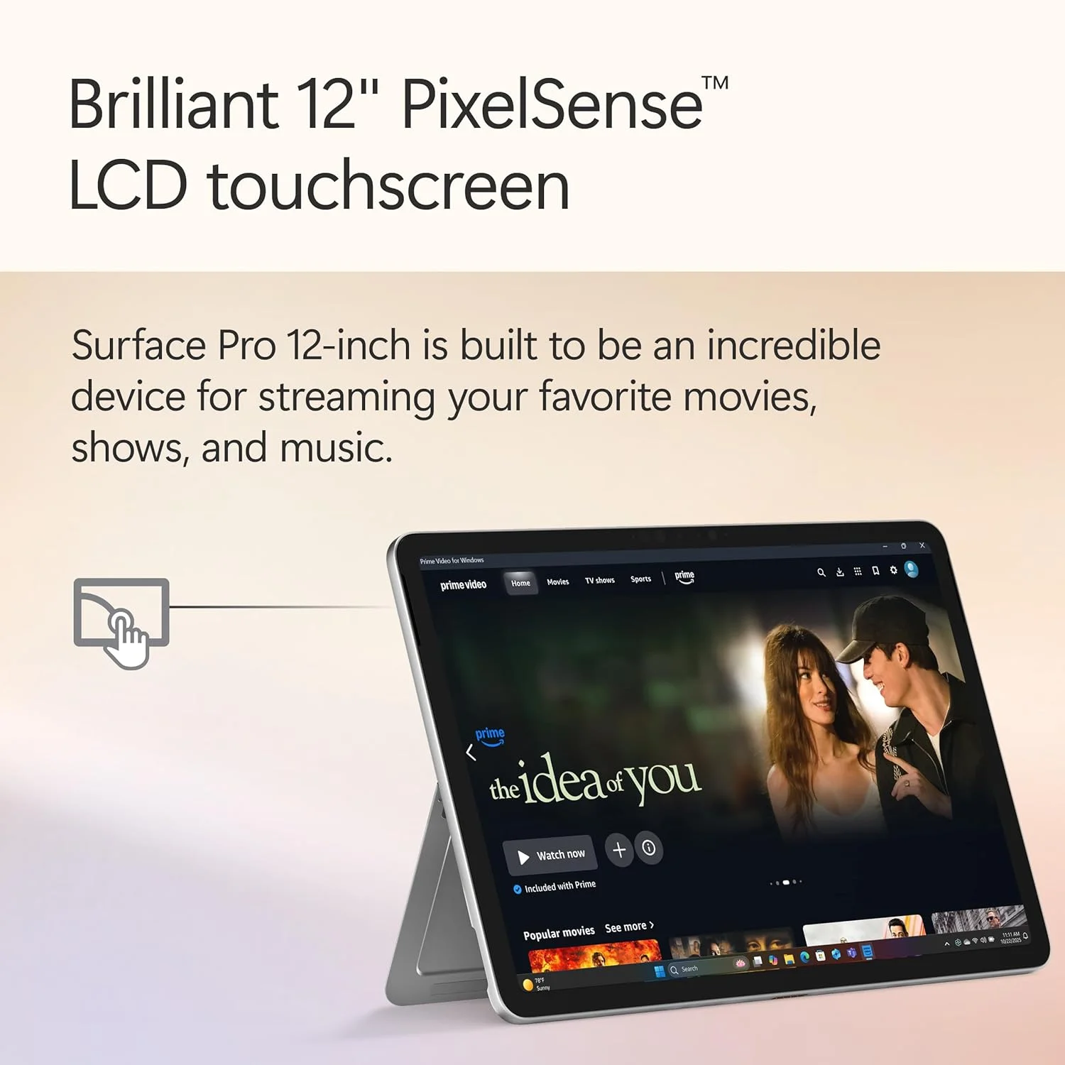 لپتاپ/تبلت 2 در 1 مایکروسافت Surface Pro (2025)، کامپیوتر Copilot+ ویندوز 11، نمایشگر لمسی 12 اینچی، Snapdragon X Plus (هشت هستهای)، 16 گیگابایت رم، 256 گیگابایت حافظه، پلاتینیوم لپتاپ/تبلت 2 در 1 مایکروسافت Surface Pro (2025)، کامپیوتر Copilot+ ویندوز 11، نمایشگر لمسی 12 اینچی، Snapdragon X Plus (هشت هستهای)، 16 گیگابایت رم، 256 گیگابایت حافظه، پلاتینیوم