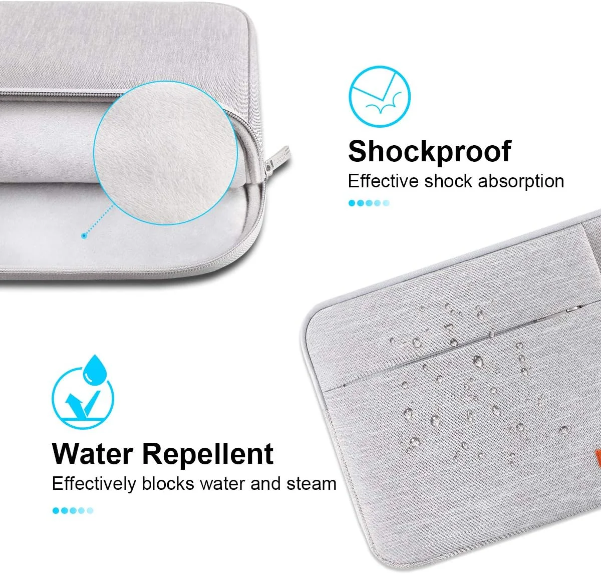 کیف محافظ لپ تاپ Lacdo مناسب برای Microsoft New Surface Pro 11th Copilot+PC سایز 13 اینچ، Surface Pro 10/9/8/X/7/6/5، Microsoft Surface Laptop Go 3/2/1 سایز 12.4 اینچ، ضد ضربه و ضد آب، خاکستری کیف محافظ لپ تاپ Lacdo مناسب برای Microsoft New Surface Pro 11th Copilot+PC سایز 13 اینچ، Surface Pro 10/9/8/X/7/6/5، Microsoft Surface Laptop Go 3/2/1 سایز 12.4 اینچ، ضد ضربه و ضد آب، خاکستری