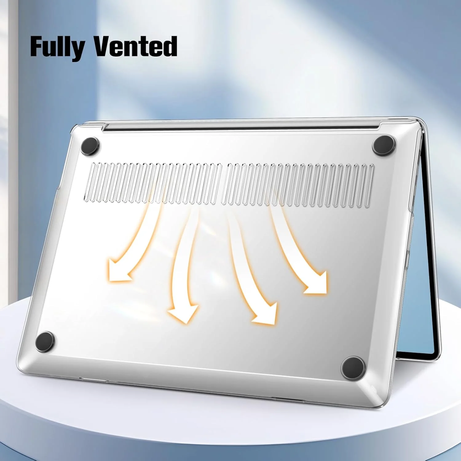 کاور محافظ Fintie سازگار با لپ تاپ 13.8 اینچی Microsoft Surface Laptop 7، قاب محافظ سخت و فوق العاده نازک، شفاف کاور محافظ Fintie سازگار با لپ تاپ 13.8 اینچی Microsoft Surface Laptop 7، قاب محافظ سخت و فوق العاده نازک، شفاف