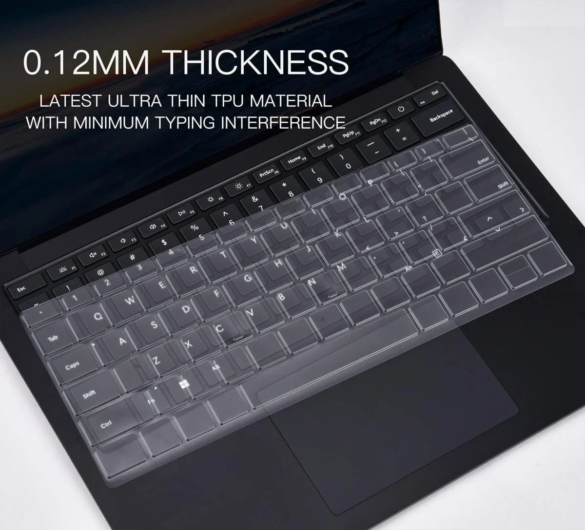 محافظ کیبورد فوق العاده نازک و شفاف eWINNER سازگار با Microsoft Surface Laptop 6 13.5" 15" (2024)، برای Surface Laptop 5/4/3 13.5 اینچ و 15 اینچ، محافظ صفحه کلید لپ تاپ لمسی محافظ کیبورد فوق العاده نازک و شفاف eWINNER سازگار با Microsoft Surface Laptop 6 13.5" 15" (2024)، برای Surface Laptop 5/4/3 13.5 اینچ و 15 اینچ، محافظ صفحه کلید لپ تاپ لمسی