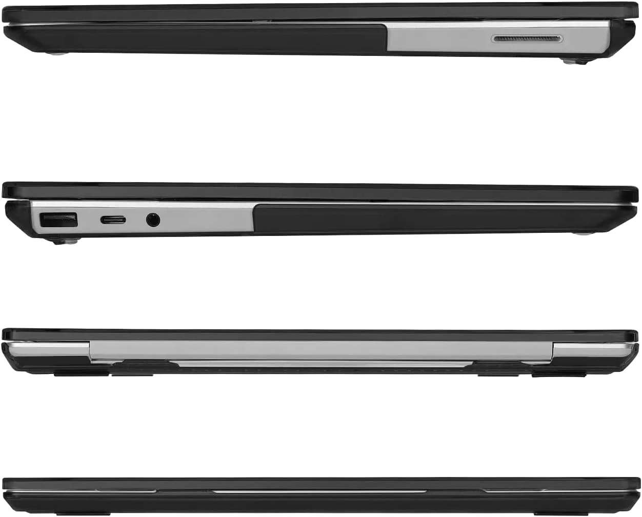 کیف محافظ موسیسو سازگار فقط با مایکروسافت Surface Laptop Go 3/2/1 12.4 اینچی مدل های 2023-2020 (مدل ها: 2013 و 1943)، کاور محافظ پلاستیکی سخت، مشکی کیف محافظ موسیسو سازگار فقط با مایکروسافت Surface Laptop Go 3/2/1 12.4 اینچی مدل های 2023-2020 (مدل ها: 2013 و 1943)، کاور محافظ پلاستیکی سخت، مشکی