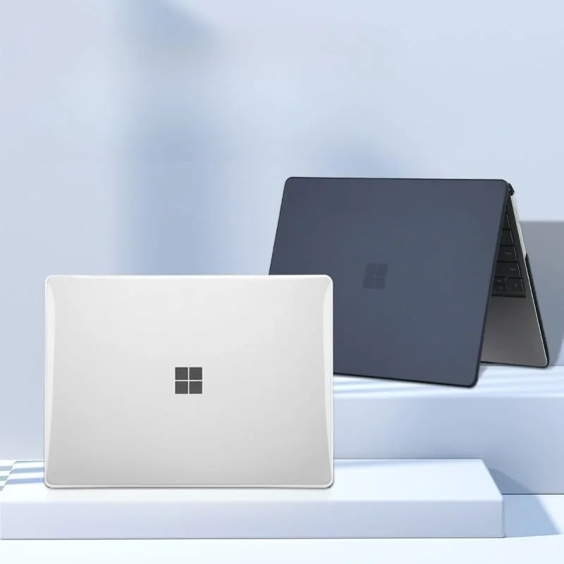 کاور محافظ سخت ضد ترک مات Gruattreay سازگار با لپ تاپ 15 اینچی Microsoft Surface Laptop 6 2024 (شفاف کریستالی) کاور محافظ سخت ضد ترک مات Gruattreay سازگار با لپ تاپ 15 اینچی Microsoft Surface Laptop 6 2024 (شفاف کریستالی)
