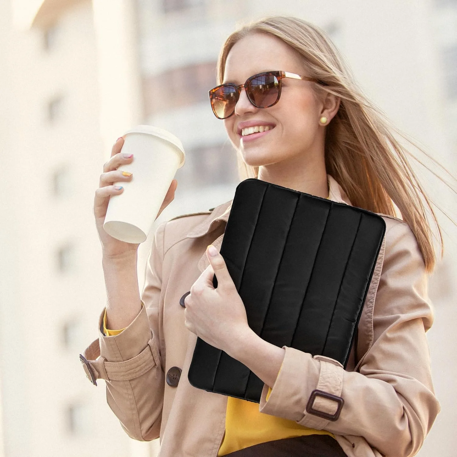 آستین محافظ پفی 360 درجه Geekria برای لپتاپ 13.8 اینچی Microsoft Surface Laptop (2024) Copilot+ PC، Lenovo ThinkPad X1 Carbon Gen 13 14 اینچی، کیف پافر نرم لحافی (مشکی) آستین محافظ پفی 360 درجه Geekria برای لپتاپ 13.8 اینچی Microsoft Surface Laptop (2024) Copilot+ PC، Lenovo ThinkPad X1 Carbon Gen 13 14 اینچی، کیف پافر نرم لحافی (مشکی)