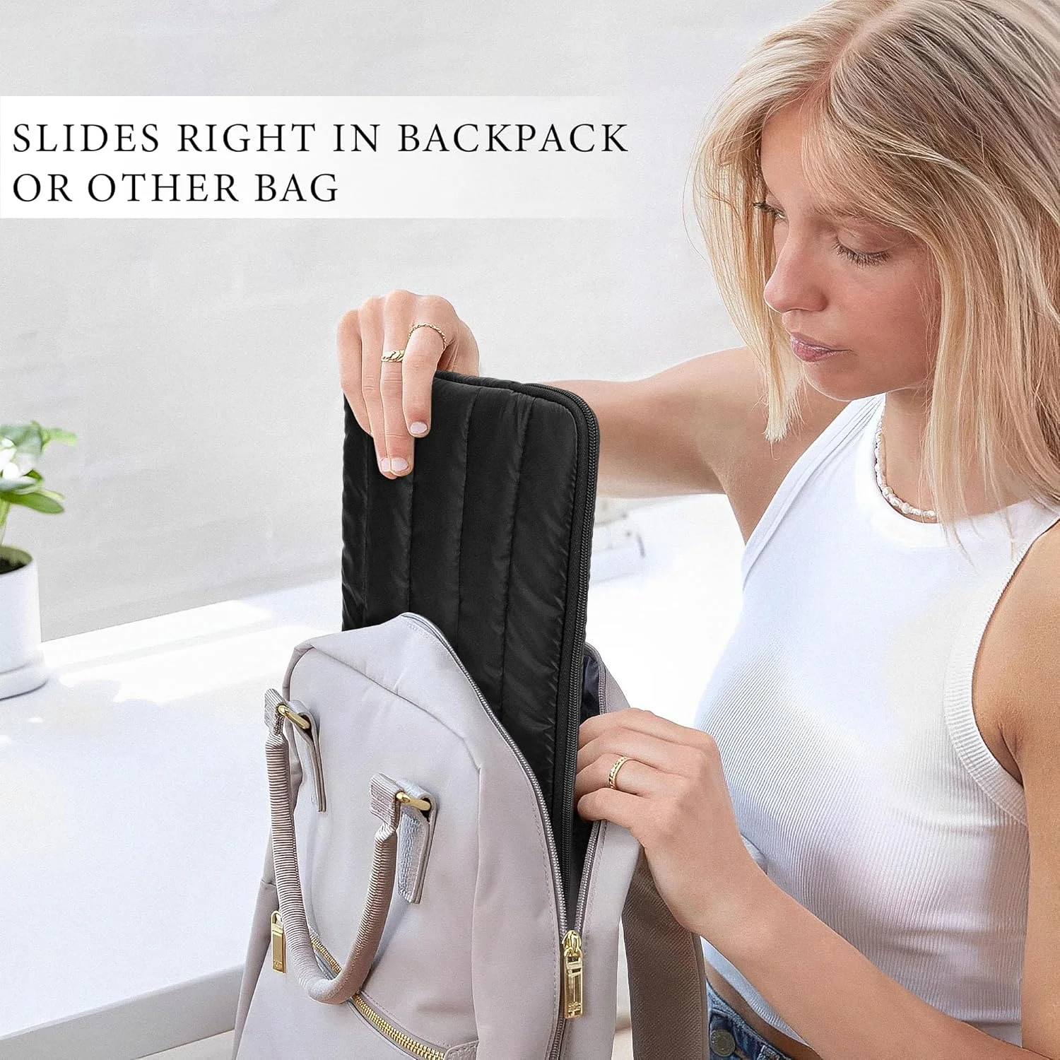 آستین محافظ پفی 360 درجه Geekria برای لپتاپ 13.8 اینچی Microsoft Surface Laptop (2024) Copilot+ PC، Lenovo ThinkPad X1 Carbon Gen 13 14 اینچی، کیف پافر نرم لحافی (مشکی) آستین محافظ پفی 360 درجه Geekria برای لپتاپ 13.8 اینچی Microsoft Surface Laptop (2024) Copilot+ PC، Lenovo ThinkPad X1 Carbon Gen 13 14 اینچی، کیف پافر نرم لحافی (مشکی)