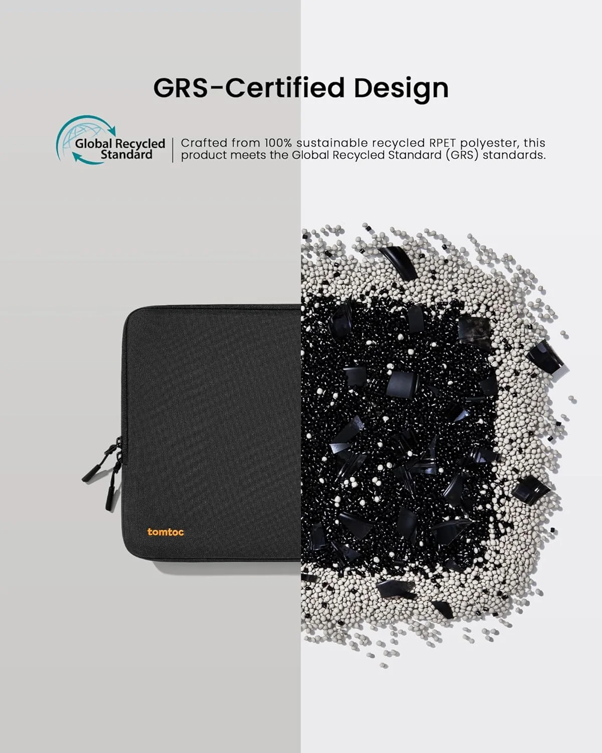 کیف محافظ لپ تاپ Tomtoc 360 مناسب برای Microsoft Surface Book 2 13.5 اینچی، Surface Laptop 2017، کیف محافظ تبلت لپ تاپ 13 اینچی مقاوم در برابر نفوذ مایعات، ضد ضربه، آبی مشکی کیف محافظ لپ تاپ Tomtoc 360 مناسب برای Microsoft Surface Book 2 13.5 اینچی، Surface Laptop 2017، کیف محافظ تبلت لپ تاپ 13 اینچی مقاوم در برابر نفوذ مایعات، ضد ضربه، آبی مشکی