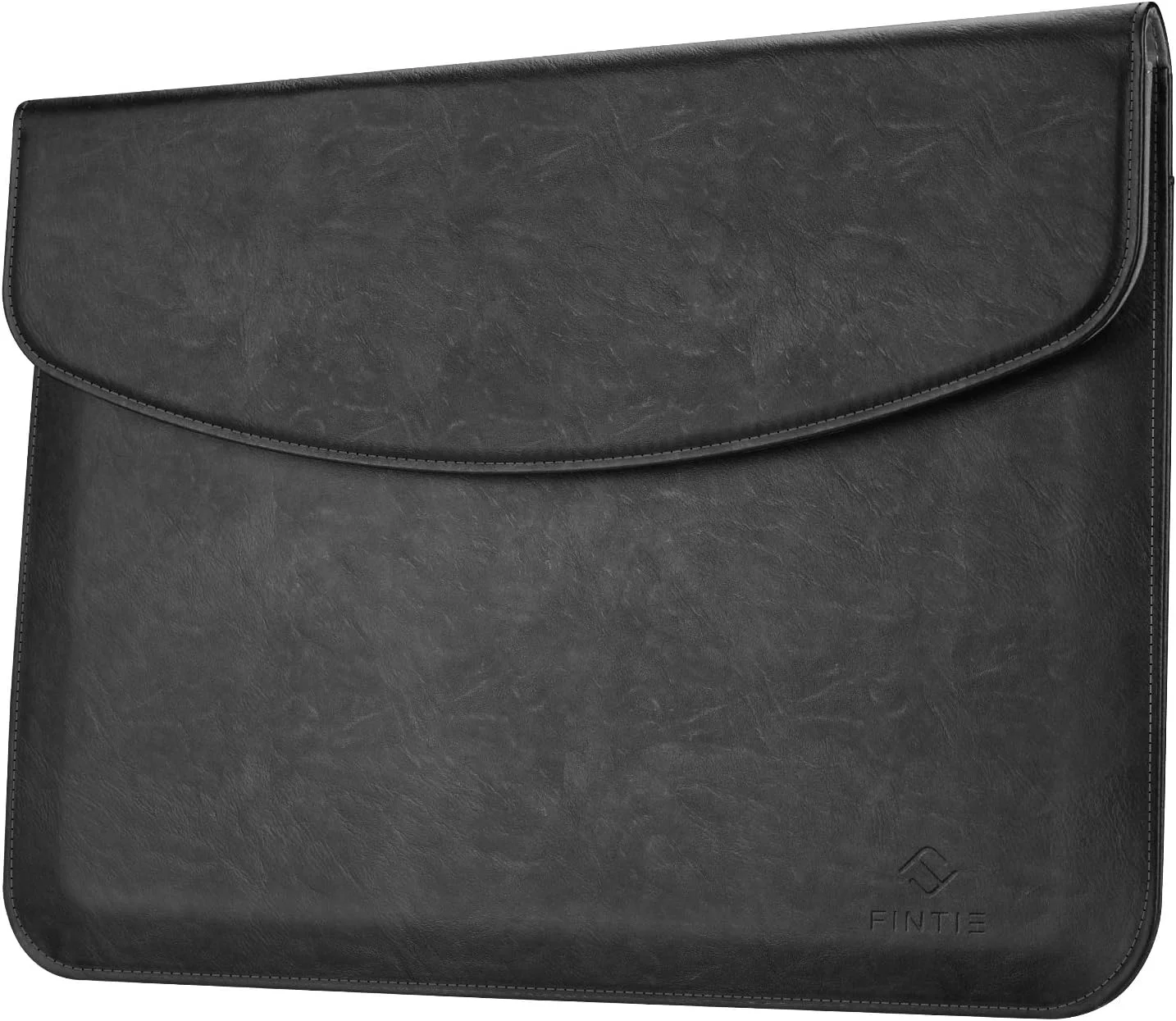 کیف آستین Fintie برای مایکروسافت Surface Pro 11th/10/9/8/X اینچ 13، Pro اینچ 12 (2025)، 7+/7/6/5/4/3 اینچ 12.3 - کیف حمل با حلقه قلم و جیب کارت برای Surface Laptop Go 3/2/1 اینچ 12.4، مشکی