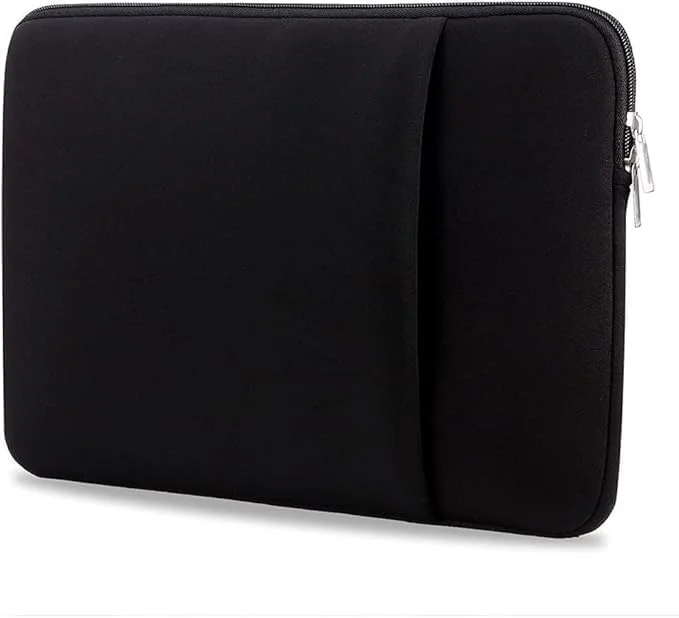 کیف محافظ لپ تاپ 14 اینچی Zexen ضد آب با جیب جلویی و دسته جمع شونده، مناسب برای کروم بوک و نوت بوک 14 اینچی (مشکی) کیف محافظ لپ تاپ 14 اینچی Zexen ضد آب با جیب جلویی و دسته جمع شونده، مناسب برای کروم بوک و نوت بوک 14 اینچی (مشکی)