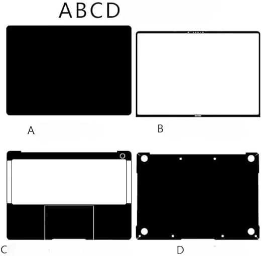 برچسب محافظ لپ تاپ Gruattreay سازگار با Microsoft Surface Laptop 7 13.8 اینچ 2024 (مدل: 2036)، برچسب ضد خش، فیلم سه طرفه نوت بوک و فیلم محافظ صفحه نمایش ضد انفجار (مات شفاف) برچسب محافظ لپ تاپ Gruattreay سازگار با Microsoft Surface Laptop 7 13.8 اینچ 2024 (مدل: 2036)، برچسب ضد خش، فیلم سه طرفه نوت بوک و فیلم محافظ صفحه نمایش ضد انفجار (مات شفاف)