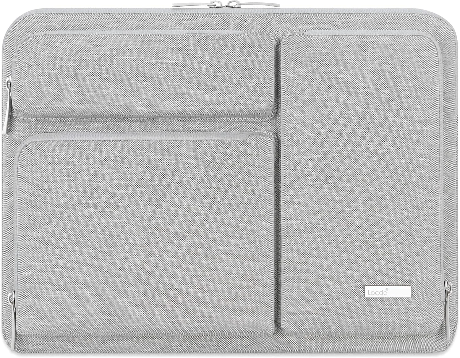 کیف محافظ 360 درجه لپ تاپ Lacdo مناسب برای کروم بوک 11.6 اینچی Lenovo Asus Acer Samsung | مک بوک ایر 11.6 اینچی | Hp Elitebook 820 12.5 اینچی | کیف لپ تاپ Microsoft New Surface Pro 9/X/8، خاکستری