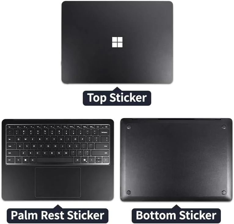 برچسب محافظ لپ تاپ Gruattreay سازگار با Microsoft Surface Laptop 7 13.8 اینچ 2024 (مدل: 2036)، برچسب ضد خش، فیلم سه طرفه نوت بوک و فیلم محافظ صفحه نمایش ضد انفجار (مات شفاف) برچسب محافظ لپ تاپ Gruattreay سازگار با Microsoft Surface Laptop 7 13.8 اینچ 2024 (مدل: 2036)، برچسب ضد خش، فیلم سه طرفه نوت بوک و فیلم محافظ صفحه نمایش ضد انفجار (مات شفاف)