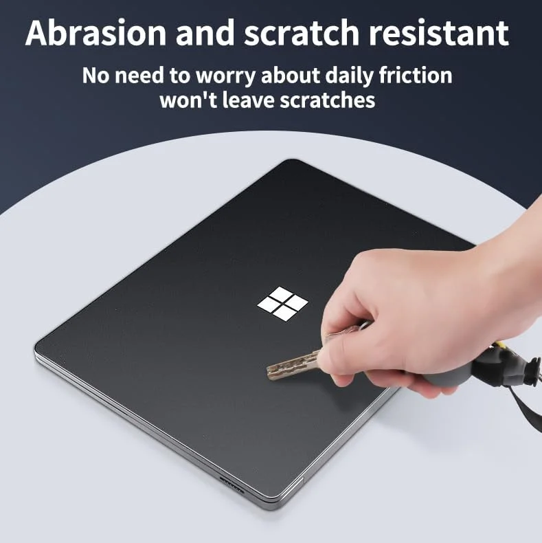 برچسب محافظ لپ تاپ Gruattreay سازگار با Microsoft Surface Laptop 7 13.8 اینچ 2024 (مدل: 2036)، برچسب ضد خش، فیلم سه طرفه نوت بوک و فیلم محافظ صفحه نمایش ضد انفجار (مات شفاف) برچسب محافظ لپ تاپ Gruattreay سازگار با Microsoft Surface Laptop 7 13.8 اینچ 2024 (مدل: 2036)، برچسب ضد خش، فیلم سه طرفه نوت بوک و فیلم محافظ صفحه نمایش ضد انفجار (مات شفاف)