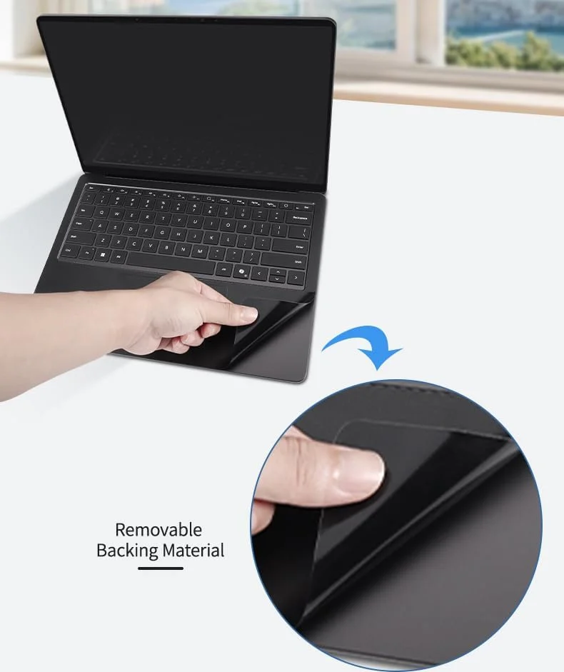 برچسب محافظ لپ تاپ Gruattreay سازگار با Microsoft Surface Laptop 7 13.8 اینچ 2024 (مدل: 2036)، برچسب ضد خش، فیلم سه طرفه نوت بوک و فیلم محافظ صفحه نمایش ضد انفجار (مات شفاف) برچسب محافظ لپ تاپ Gruattreay سازگار با Microsoft Surface Laptop 7 13.8 اینچ 2024 (مدل: 2036)، برچسب ضد خش، فیلم سه طرفه نوت بوک و فیلم محافظ صفحه نمایش ضد انفجار (مات شفاف)