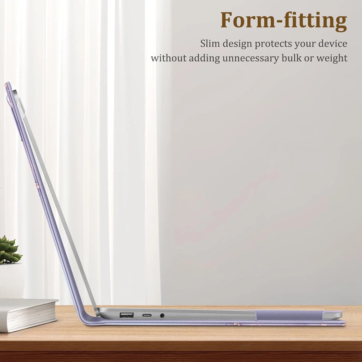 کیف آستین Fintie برای لپ تاپ 13.8 اینچی Microsoft Surface Laptop 7 (مدل: 2036)، لپ تاپ 13.5 اینچی Surface Laptop 6/5/4/3/2 (مدل: 1951/1868/1958/1950/1867/1769) - جلد کتابی با جیب بزرگ، سنگ مرمر یاسی کیف آستین Fintie برای لپ تاپ 13.8 اینچی Microsoft Surface Laptop 7 (مدل: 2036)، لپ تاپ 13.5 اینچی Surface Laptop 6/5/4/3/2 (مدل: 1951/1868/1958/1950/1867/1769) - جلد کتابی با جیب بزرگ، سنگ مرمر یاسی