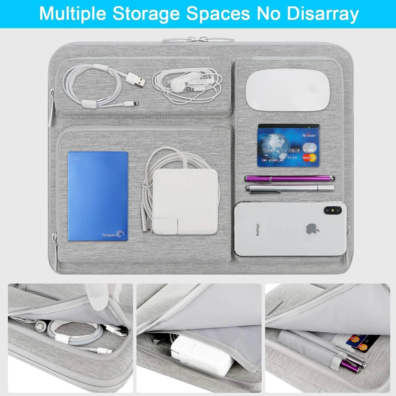 کیف محافظ 360 درجه لپ تاپ Lacdo مناسب برای کروم بوک 11.6 اینچی Lenovo Asus Acer Samsung | مک بوک ایر 11.6 اینچی | Hp Elitebook 820 12.5 اینچی | کیف لپ تاپ Microsoft New Surface Pro 9/X/8، خاکستری کیف محافظ 360 درجه لپ تاپ Lacdo مناسب برای کروم بوک 11.6 اینچی Lenovo Asus Acer Samsung | مک بوک ایر 11.6 اینچی | Hp Elitebook 820 12.5 اینچی | کیف لپ تاپ Microsoft New Surface Pro 9/X/8، خاکستری