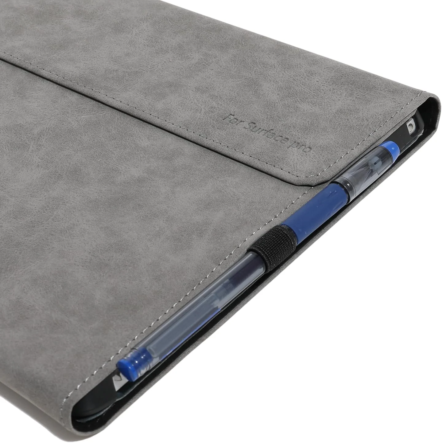 کیف محافظ نرم TPU Heycase برای مایکروسافت سرفیس گو 4/3/2/1 10 اینچی، پایه چند زاویه ای با نگهدارنده قلم سازگار با کاور کیبورد سرفیس گو 10 اینچی، مشکی