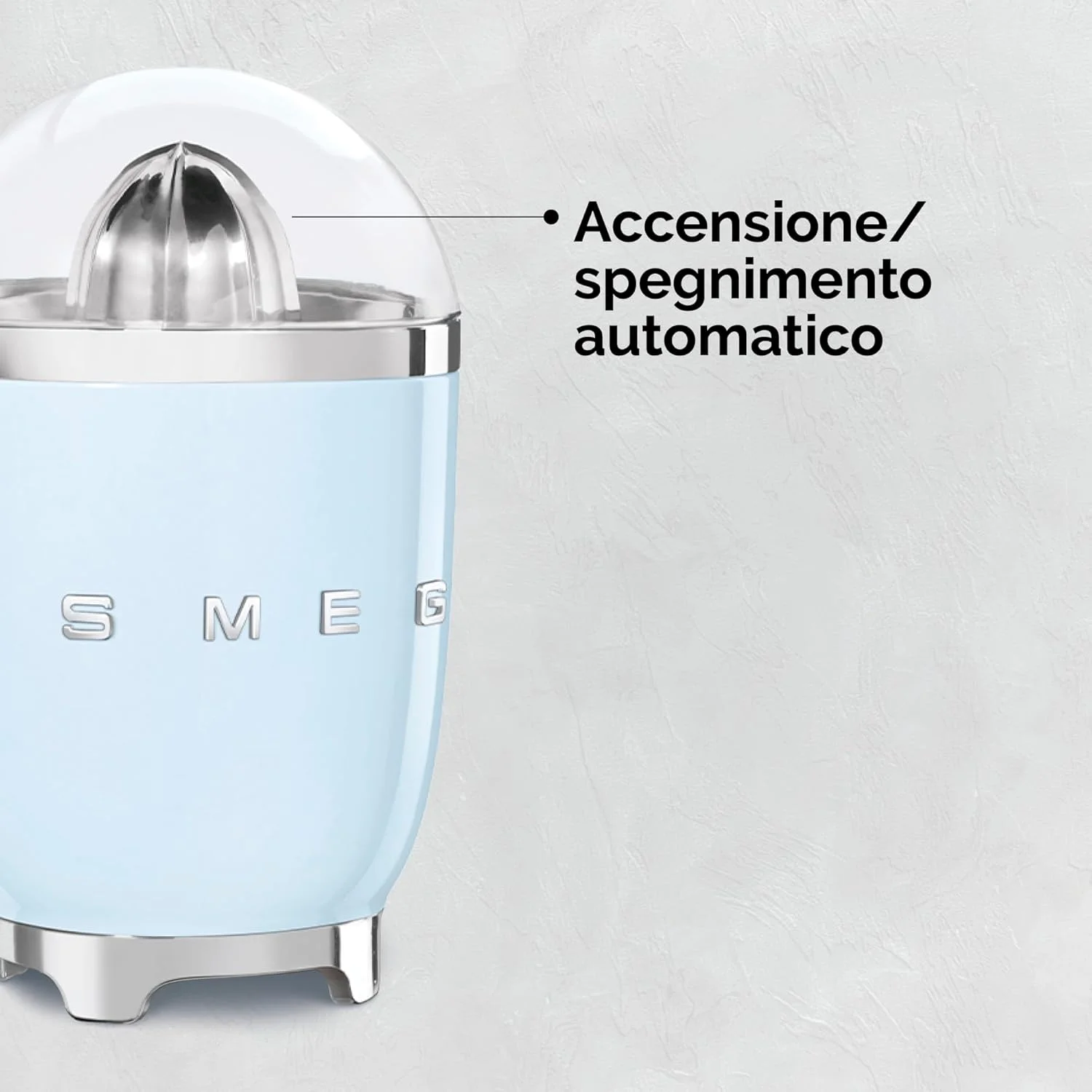 آب مرکبات گیری SMEG CJF11BLEU، پلاستیکی، مشکی آب مرکبات گیری SMEG CJF11BLEU، پلاستیکی، مشکی
