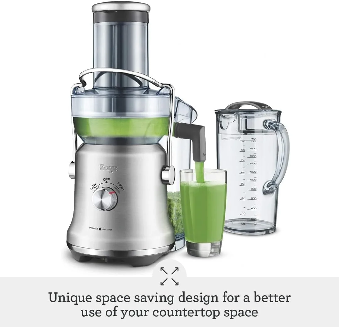 سیج - آبمیوه گیری نوتری جویسر کلد پلاس، 1200 وات، پارچ 2 لیتری با دهانه ورودی عریض و 2 تنظیمات سرعت - نسخه امارات متحده عربی، 2 سال گارانتی سازنده سیج - آبمیوه گیری نوتری جویسر کلد پلاس، 1200 وات، پارچ 2 لیتری با دهانه ورودی عریض و 2 تنظیمات سرعت - نسخه امارات متحده عربی، 2 سال گارانتی سازنده