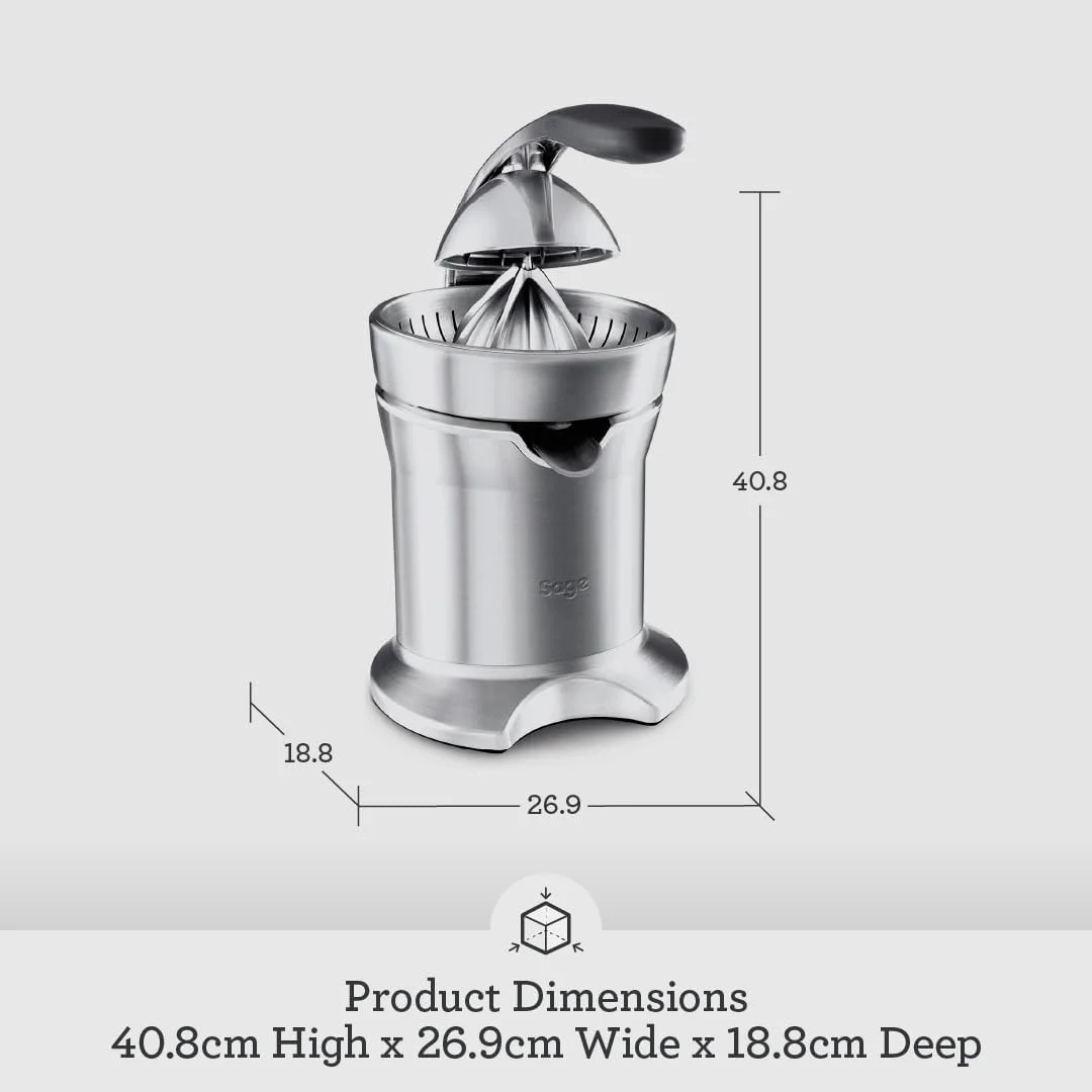 سیج - آب مرکبات گیری حرفه ای - آبمیوه گیری اتوماتیک و بی صدا پرتقال و گریپ فروت - آبلیمو گیری - استیل ضد زنگ - قابل شستشو در ماشین ظرفشویی - آلومینیوم برس خورده - نسخه امارات متحده عربی، 2 سال گارانتی سازنده سیج - آب مرکبات گیری حرفه ای - آبمیوه گیری اتوماتیک و بی صدا پرتقال و گریپ فروت - آبلیمو گیری - استیل ضد زنگ - قابل شستشو در ماشین ظرفشویی - آلومینیوم برس خورده - نسخه امارات متحده عربی، 2 سال گارانتی سازنده