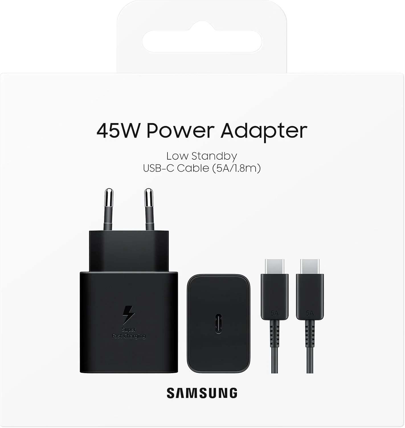 کابل USB سامسونگ EP-T4511XBEGEU مشکی 1.8 متری