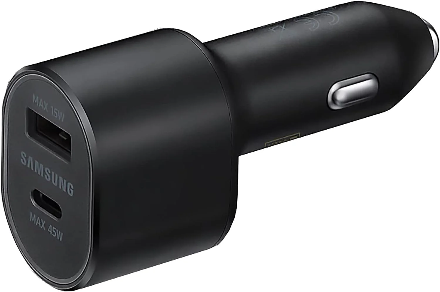 شارژر فندکی دوگانه فوق سریع سامسونگ (45W+15W) دو پورت EP-L5300XBEGWW مشکی - USB