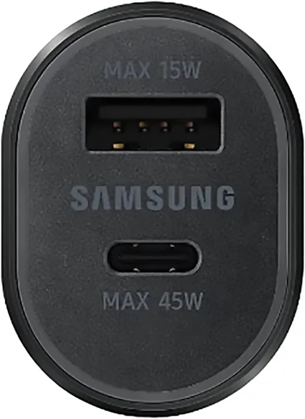 شارژر فندکی دوگانه فوق سریع سامسونگ (45W+15W) دو پورت EP-L5300XBEGWW مشکی - USB