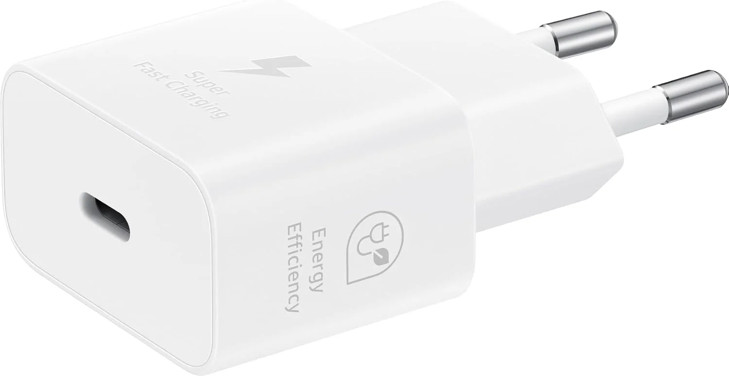 شارژر موبایل سامسونگ مدل EP-T2510X با قابلیت شارژ سریع USB-C® سفید شارژر موبایل سامسونگ مدل EP-T2510X با قابلیت شارژ سریع USB-C® سفید