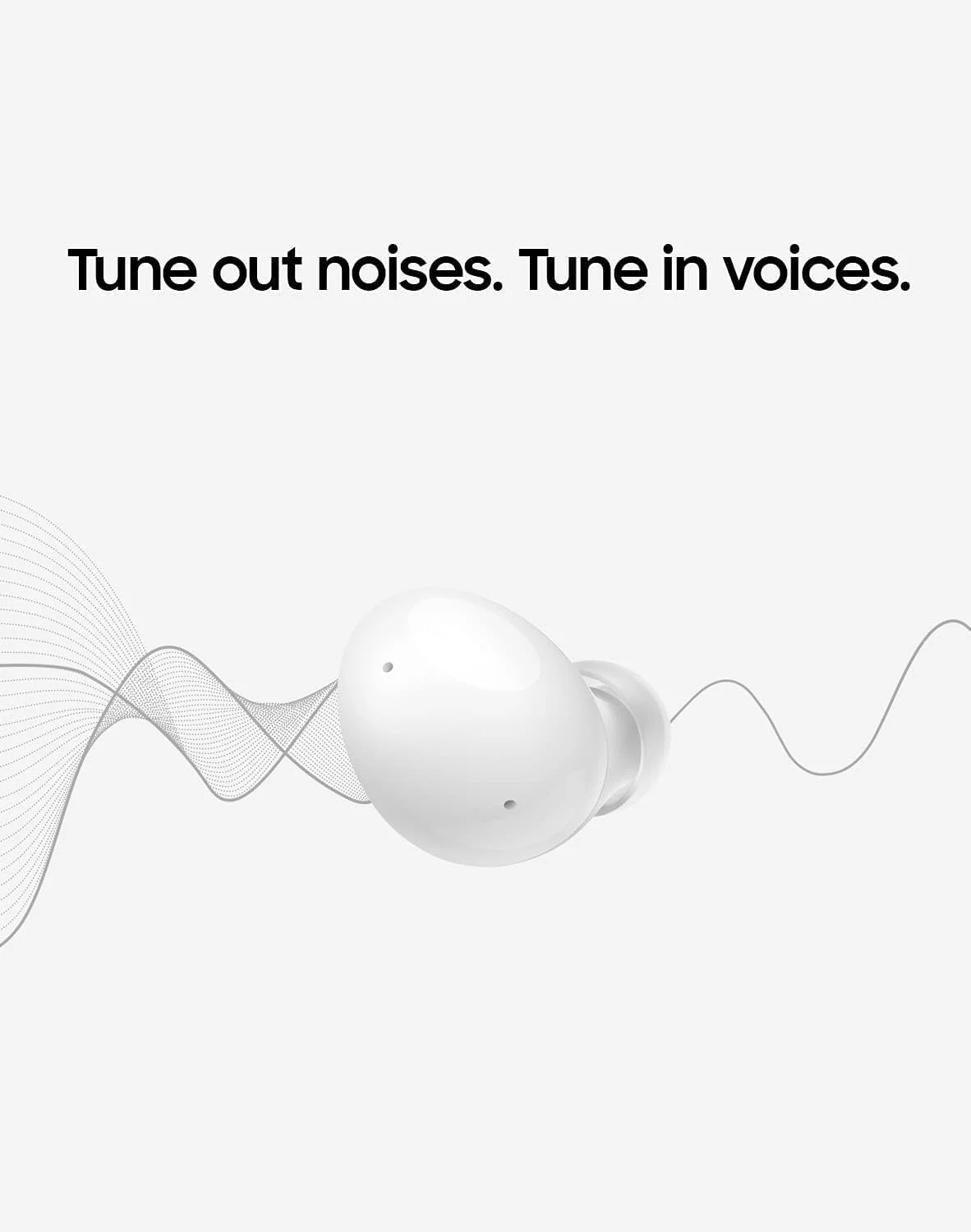 هدفون بی سیم سامسونگ Galaxy Buds 2، بلوتوثی، حذف نویز، دارای محفظه شارژ، صدای با کیفیت، مقاوم در برابر آب - (بازسازی شده) (سفید) هدفون بی سیم سامسونگ Galaxy Buds 2، بلوتوثی، حذف نویز، دارای محفظه شارژ، صدای با کیفیت، مقاوم در برابر آب - (بازسازی شده) (سفید)