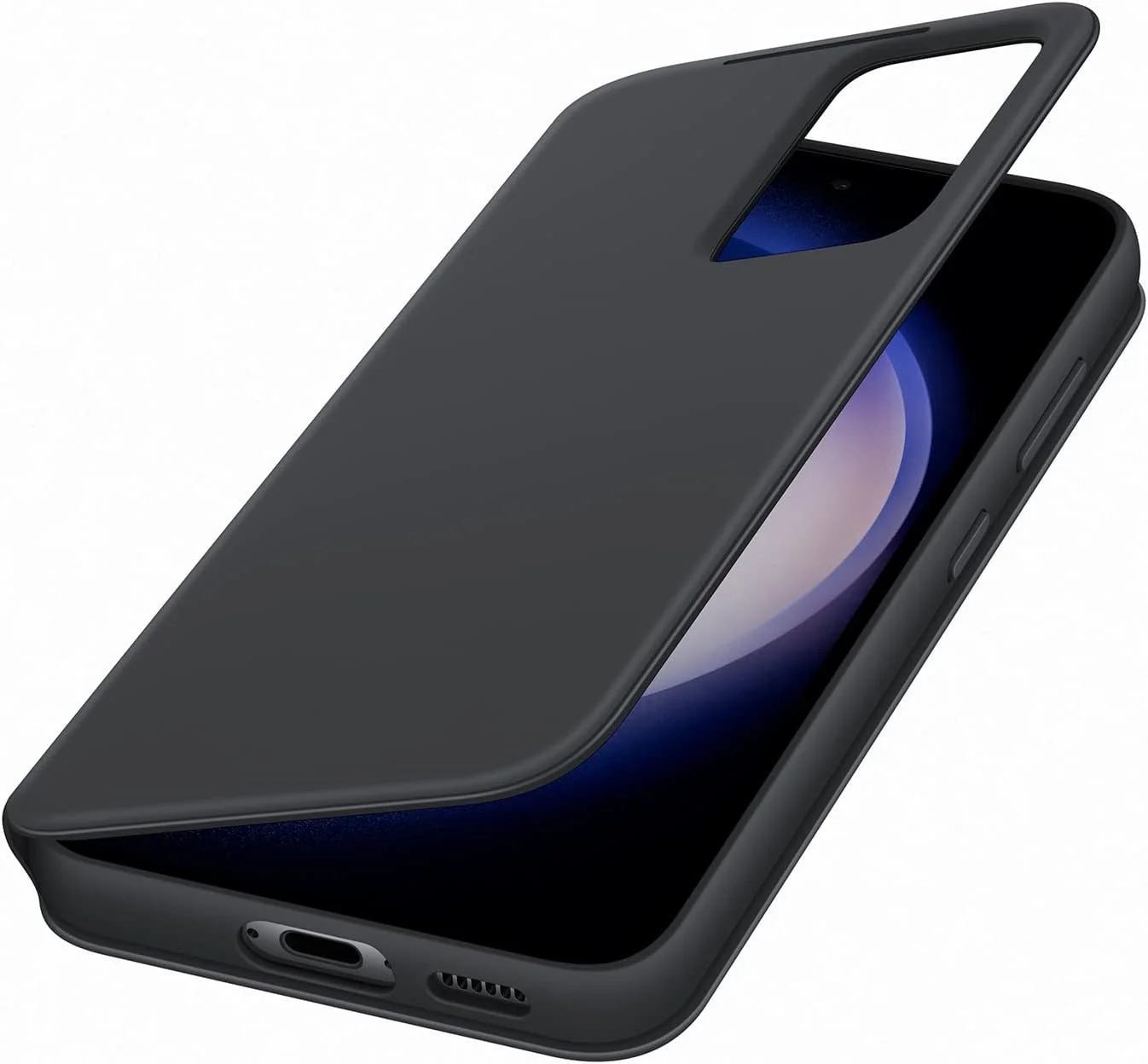 کیف پول هوشمند سامسونگ گلکسی S23 مدل Smart View، مشکی، کرم، EF-ZS911CBEGWW کیف پول هوشمند سامسونگ گلکسی S23 مدل Smart View، مشکی، کرم، EF-ZS911CBEGWW