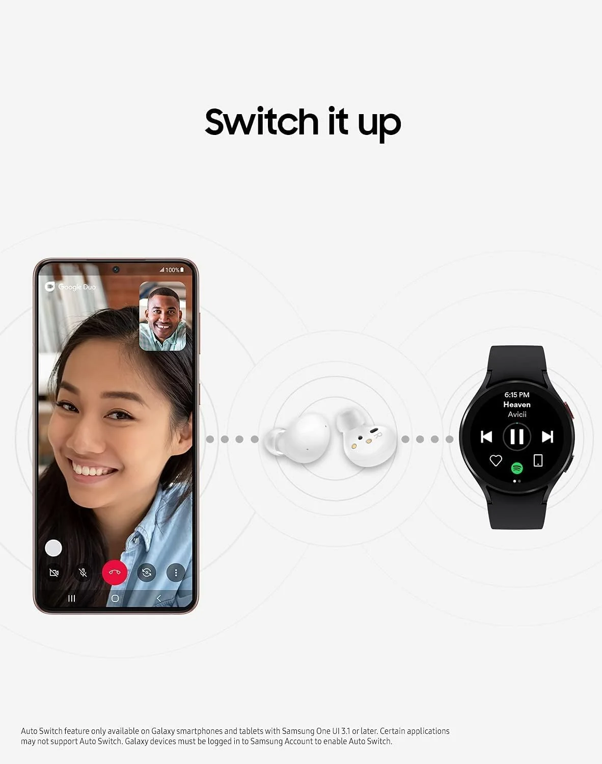 هدفون بی سیم سامسونگ Galaxy Buds 2، بلوتوثی، حذف نویز، دارای محفظه شارژ، صدای با کیفیت، مقاوم در برابر آب - (بازسازی شده) (سفید) هدفون بی سیم سامسونگ Galaxy Buds 2، بلوتوثی، حذف نویز، دارای محفظه شارژ، صدای با کیفیت، مقاوم در برابر آب - (بازسازی شده) (سفید)