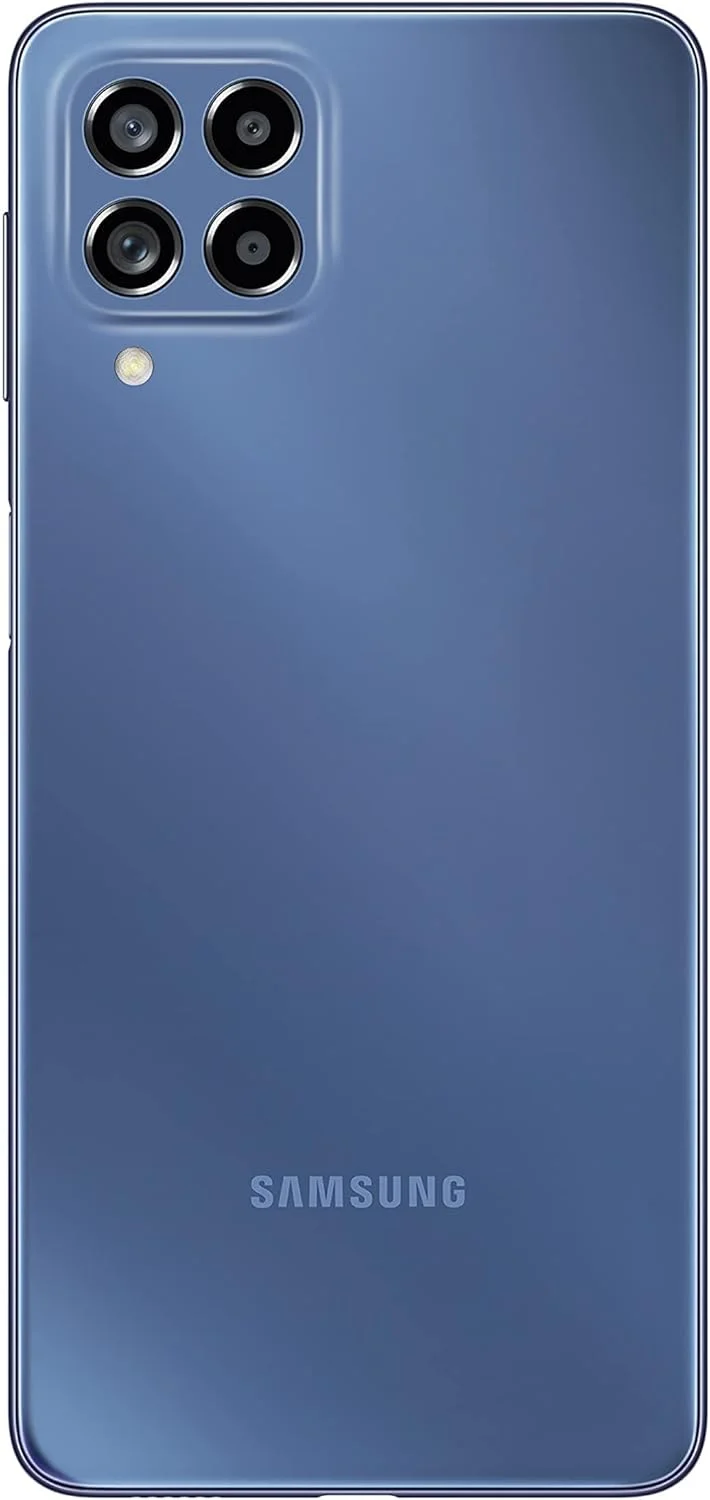 گوشی موبایل سامسونگ Galaxy M53 5G (آبی اقیانوسی تیره، 8 گیگابایت رم، 128 گیگابایت حافظه داخلی) | 108 مگاپیکسل | sAmoled+ 120Hz | 16 گیگابایت رم با RAM Plus | بدون شارژر