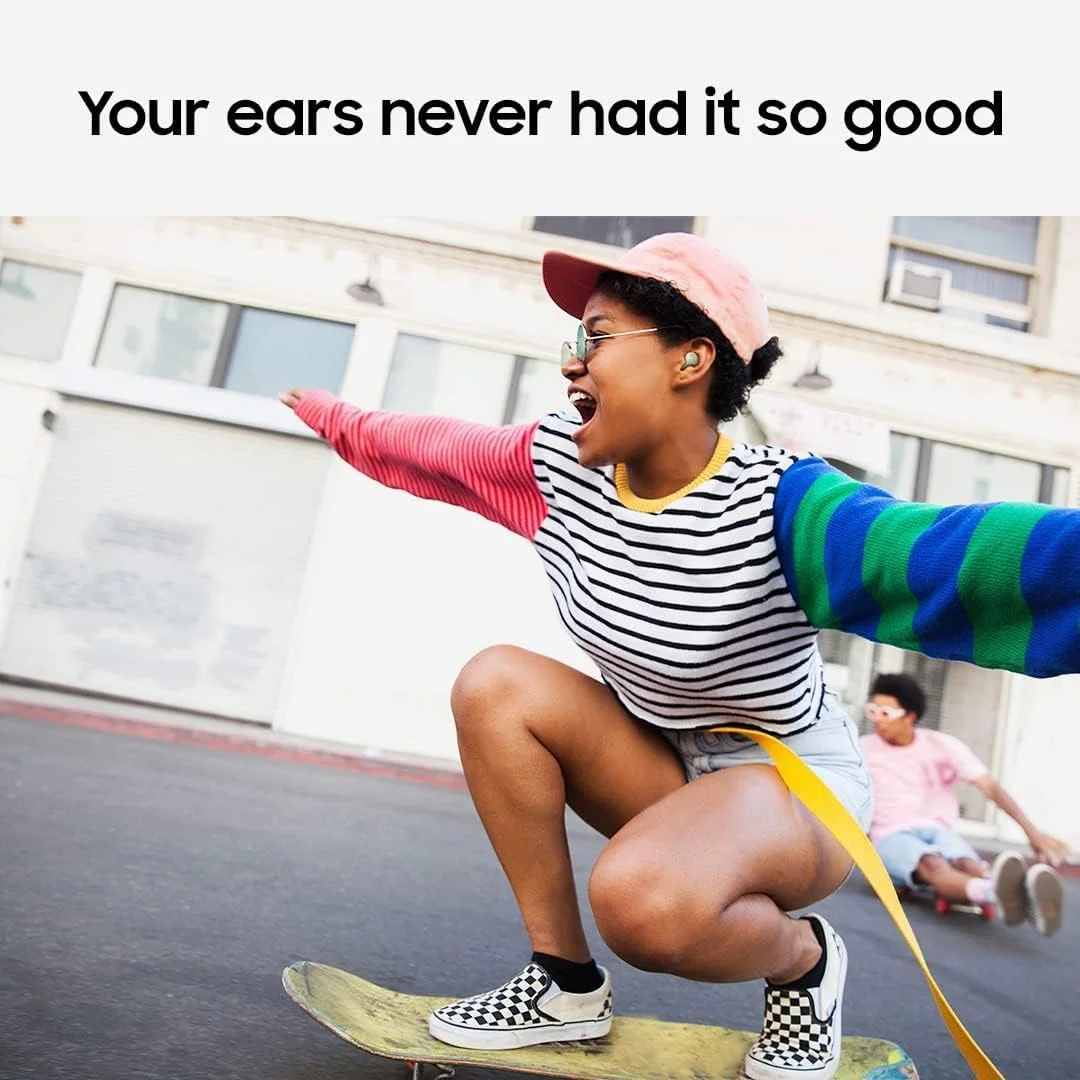 هدفون بی سیم سامسونگ Galaxy Buds 2، بلوتوثی، حذف نویز، دارای محفظه شارژ، صدای با کیفیت، مقاوم در برابر آب - (بازسازی شده) (سفید) هدفون بی سیم سامسونگ Galaxy Buds 2، بلوتوثی، حذف نویز، دارای محفظه شارژ، صدای با کیفیت، مقاوم در برابر آب - (بازسازی شده) (سفید)