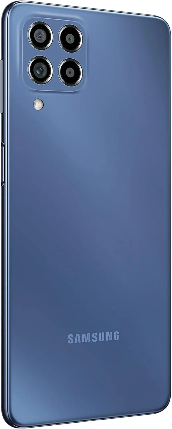 گوشی موبایل سامسونگ Galaxy M53 5G (آبی اقیانوسی تیره، 8 گیگابایت رم، 128 گیگابایت حافظه داخلی) | 108 مگاپیکسل | sAmoled+ 120Hz | 16 گیگابایت رم با RAM Plus | بدون شارژر