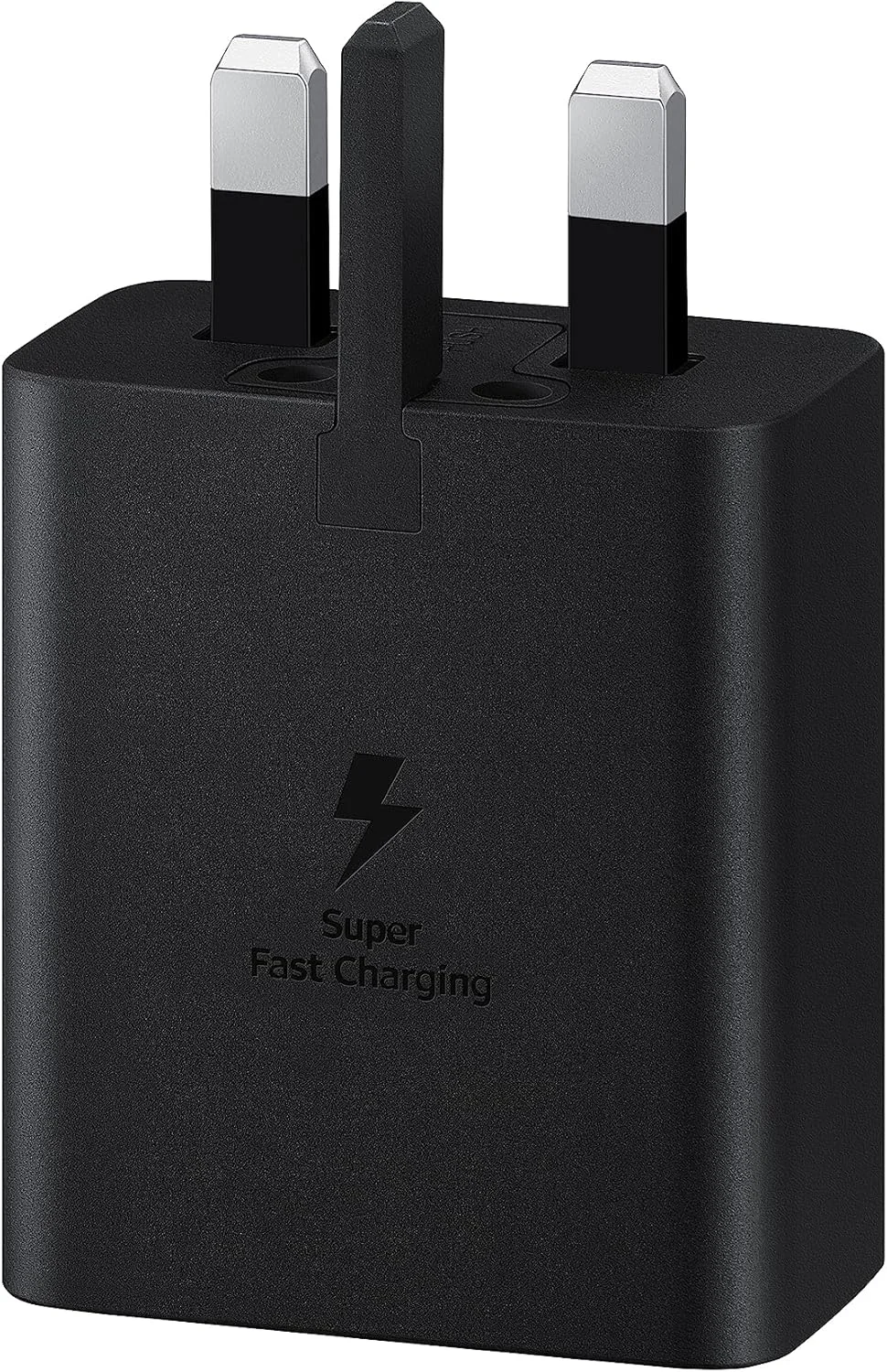 آداپتور مسافرتی 45 واتی اصلی سامسونگ گلکسی، شارژ فوق سریع (دوشاخه UK با کابل USB Type-C)، مشکی آداپتور مسافرتی 45 واتی اصلی سامسونگ گلکسی، شارژ فوق سریع (دوشاخه UK با کابل USB Type-C)، مشکی