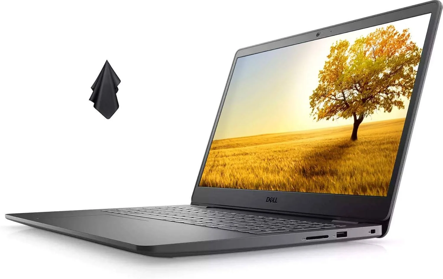 لپ تاپ جدید Dell Inspiron 15 3000 Series 3501، صفحه نمایش 15.6 اینچی FHD با وب کم، پردازنده چهار هسته ای نسل 11 اینتل Core i5-1135G7، رم 16 گیگابایتی، SSD 1 ترابایتی، HDMI، Wi-Fi، ویندوز 10 هوم، مشکی (ارتقا یافته) لپ تاپ جدید Dell Inspiron 15 3000 Series 3501، صفحه نمایش 15.6 اینچی FHD با وب کم، پردازنده چهار هسته ای نسل 11 اینتل Core i5-1135G7، رم 16 گیگابایتی، SSD 1 ترابایتی، HDMI، Wi-Fi، ویندوز 10 هوم، مشکی (ارتقا یافته)